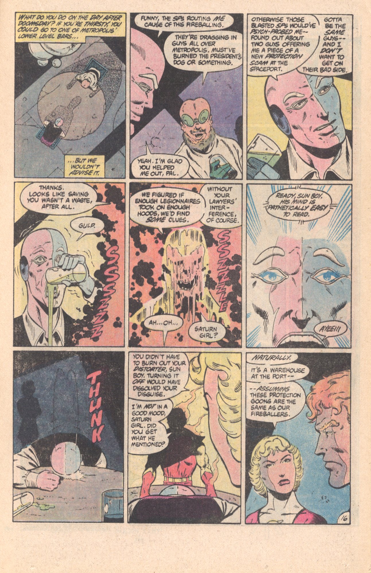 Read online Legion of Super-Heroes (1980) comic -  Issue #296 - 17