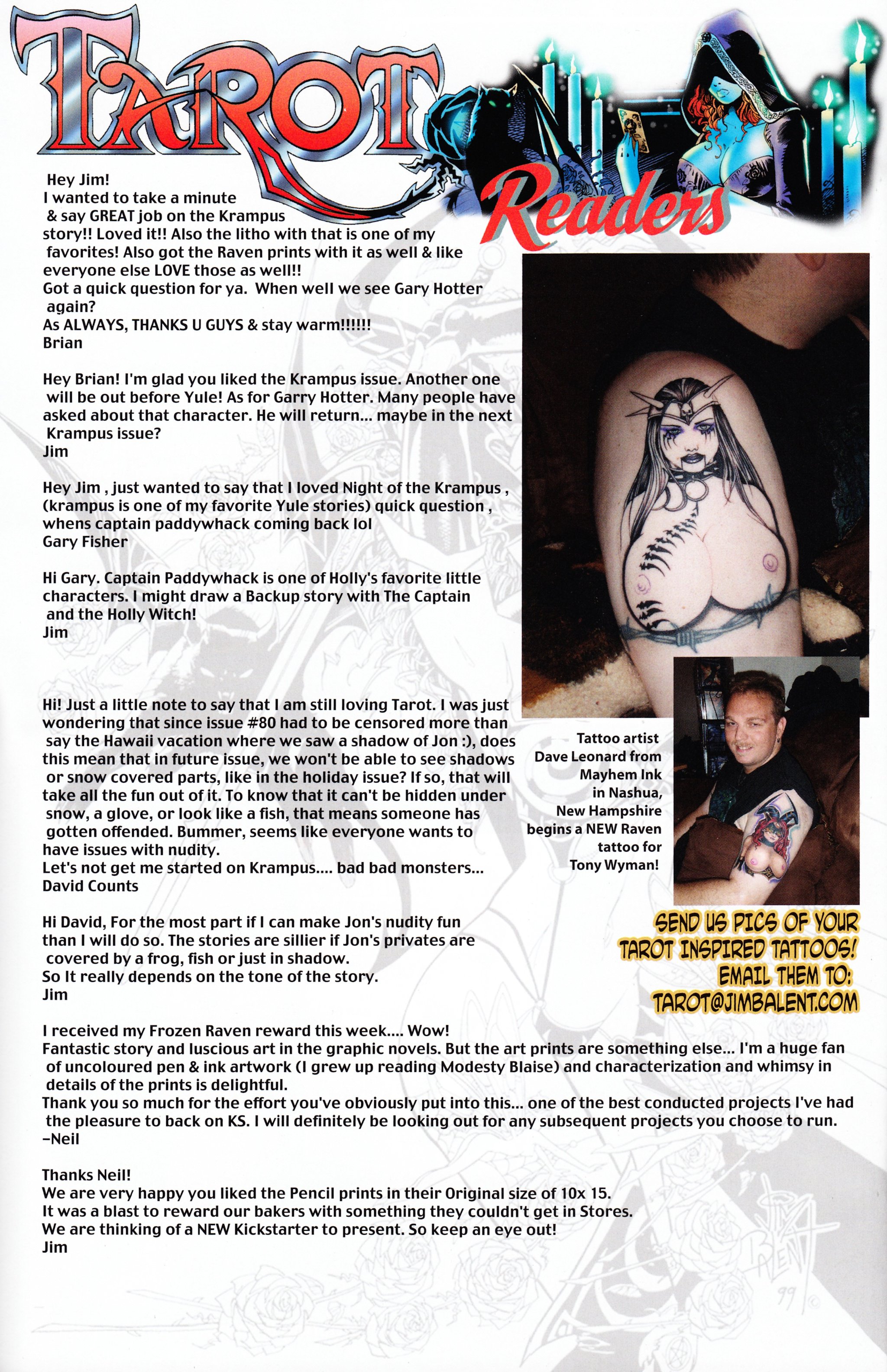 Read online Tarot: Witch of the Black Rose comic -  Issue #85 - 28