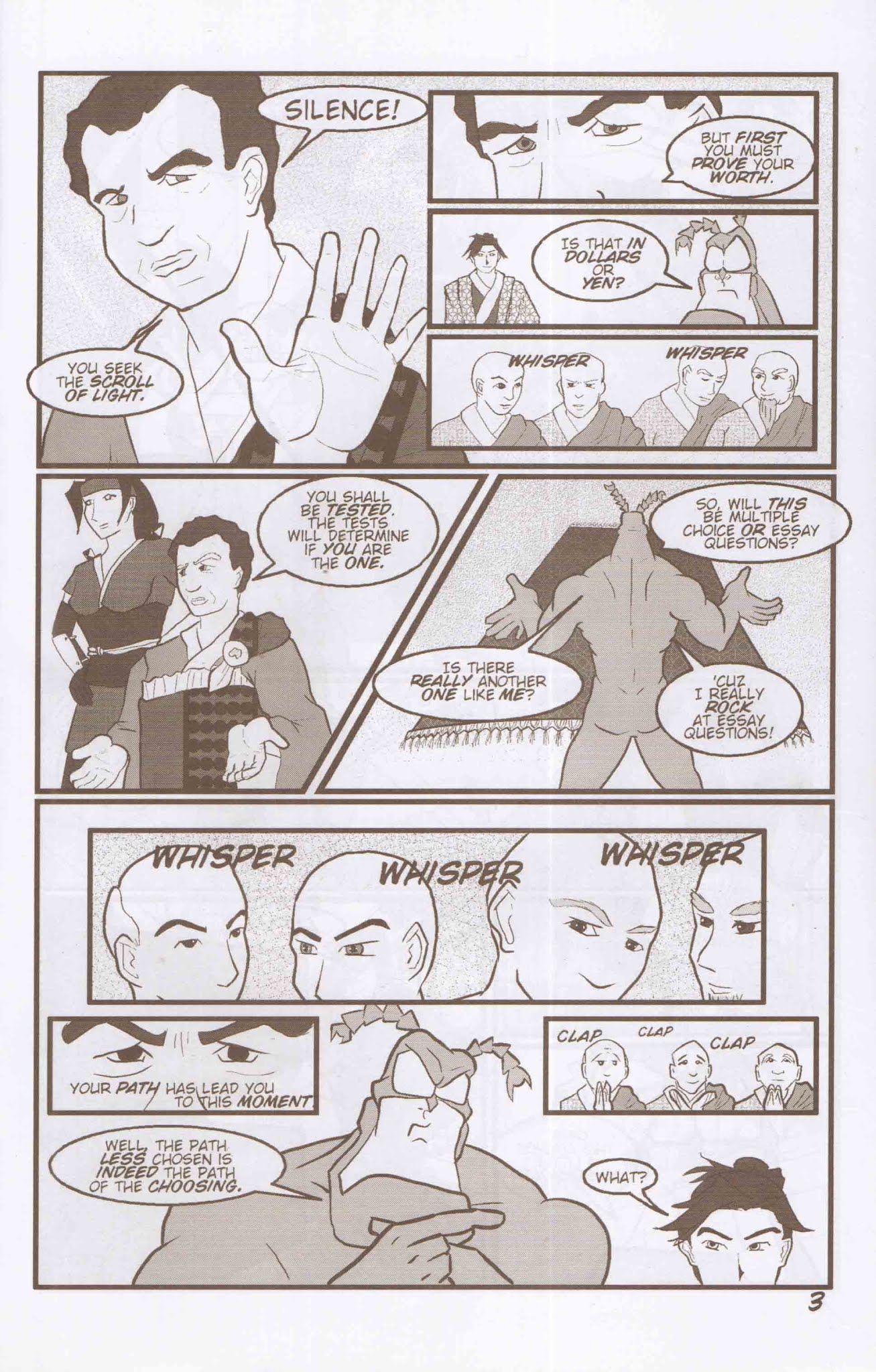 Read online The Mangalicious Tick: Rise of the Setting Sun comic -  Issue #3 - 5