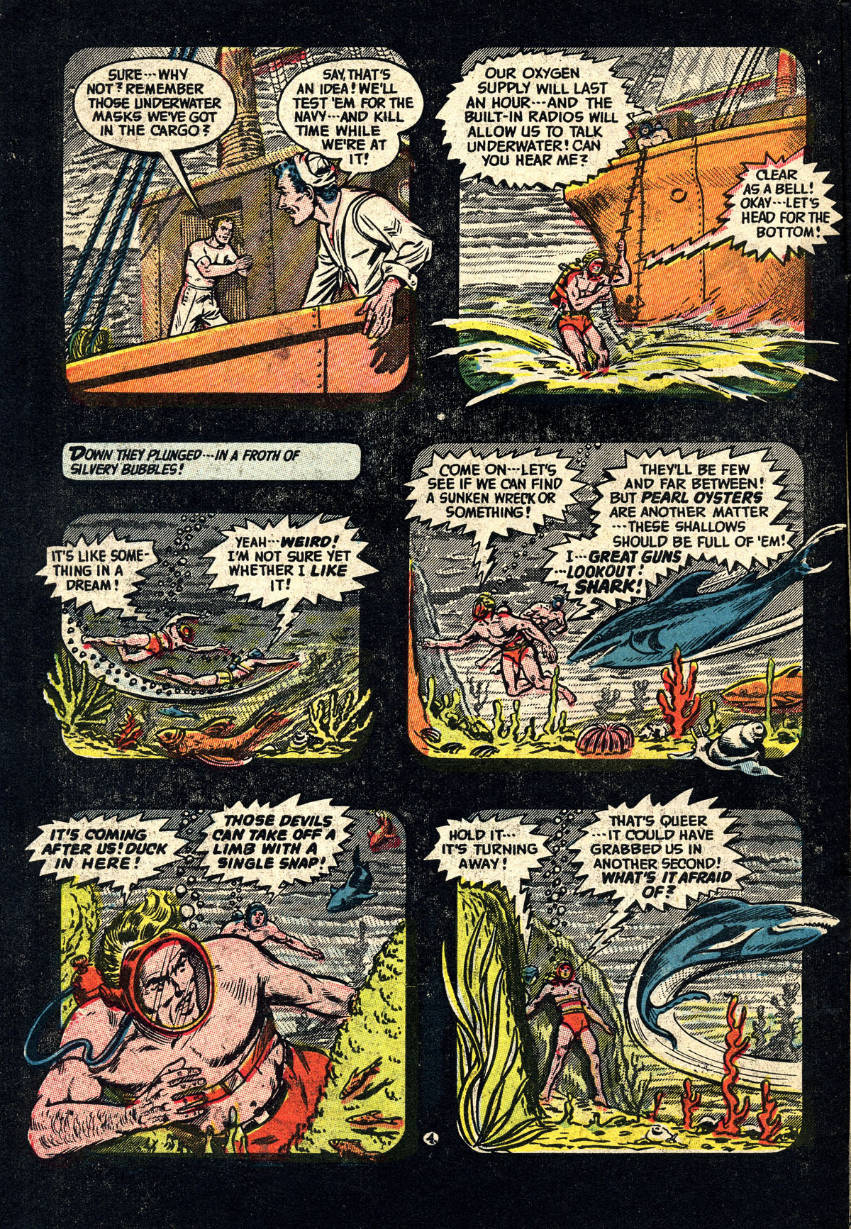 Read online Adventures Into The Unknown comic -  Issue #56 - 6