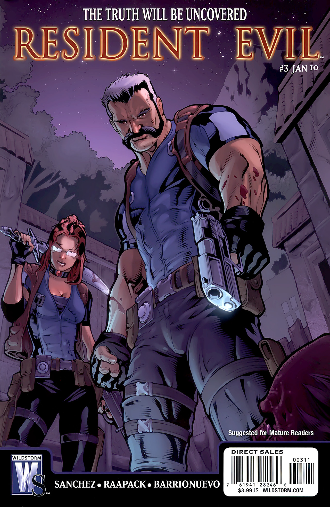 Read online Resident Evil (2009) comic -  Issue #3 - 1