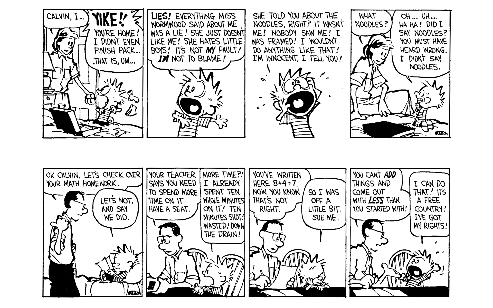 Read online Calvin and Hobbes comic -  Issue #7 - 48