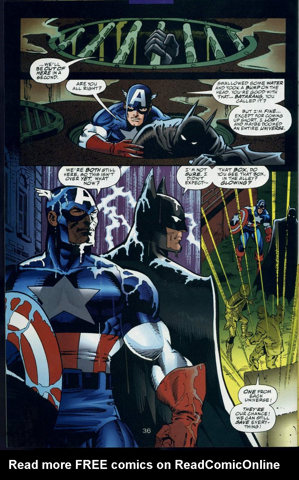 Read online DC vs. Marvel comic -  Issue #3 - 37