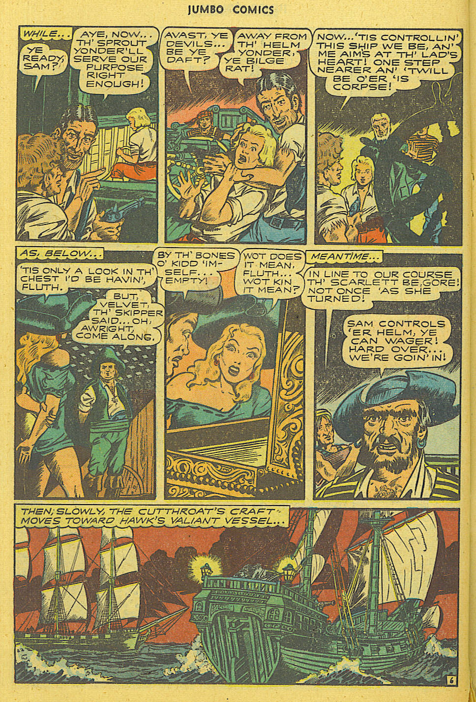 Read online Jumbo Comics comic -  Issue #100 - 19