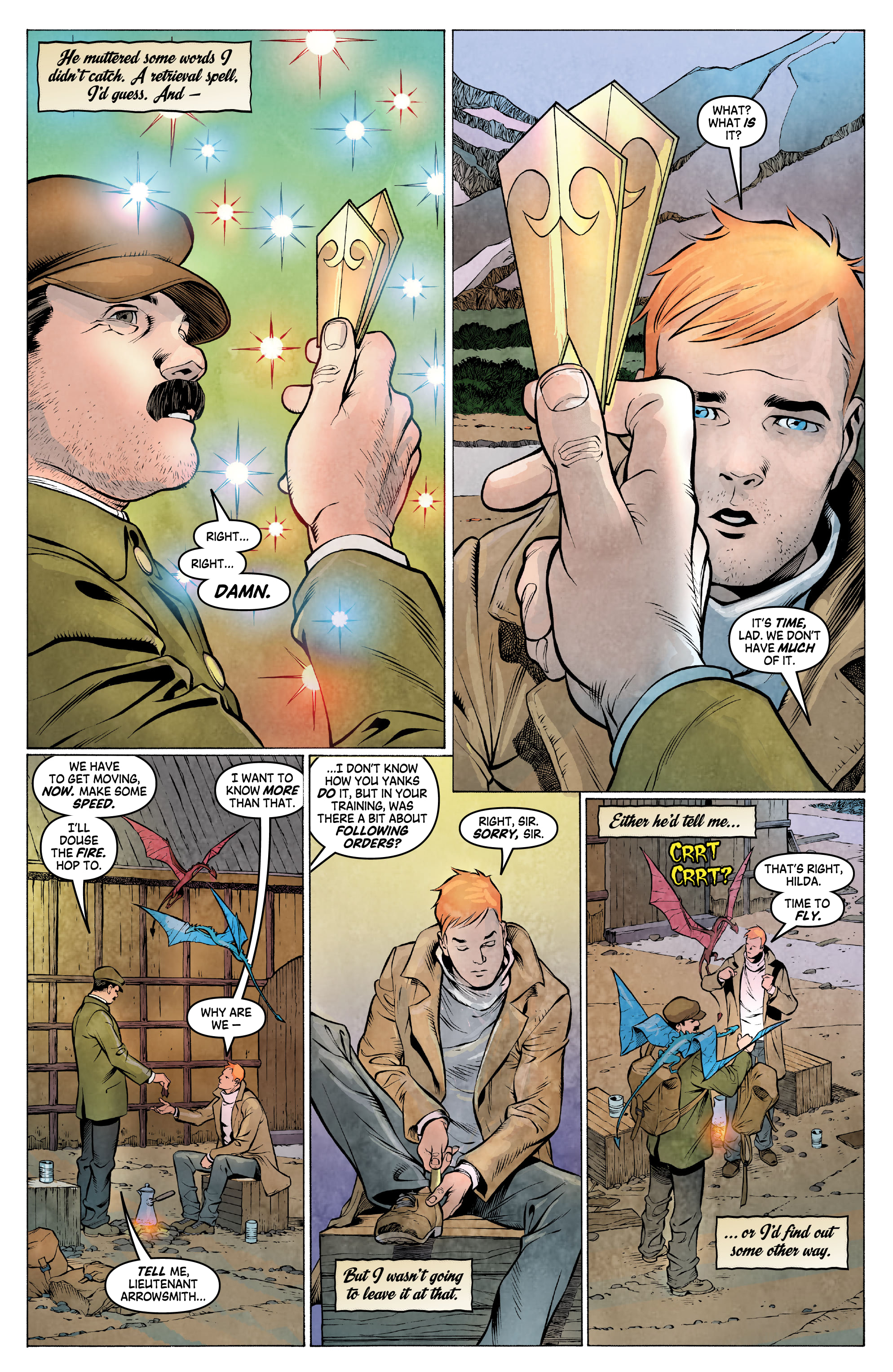 Read online Arrowsmith: Behind Enemy Lines comic -  Issue #4 - 9
