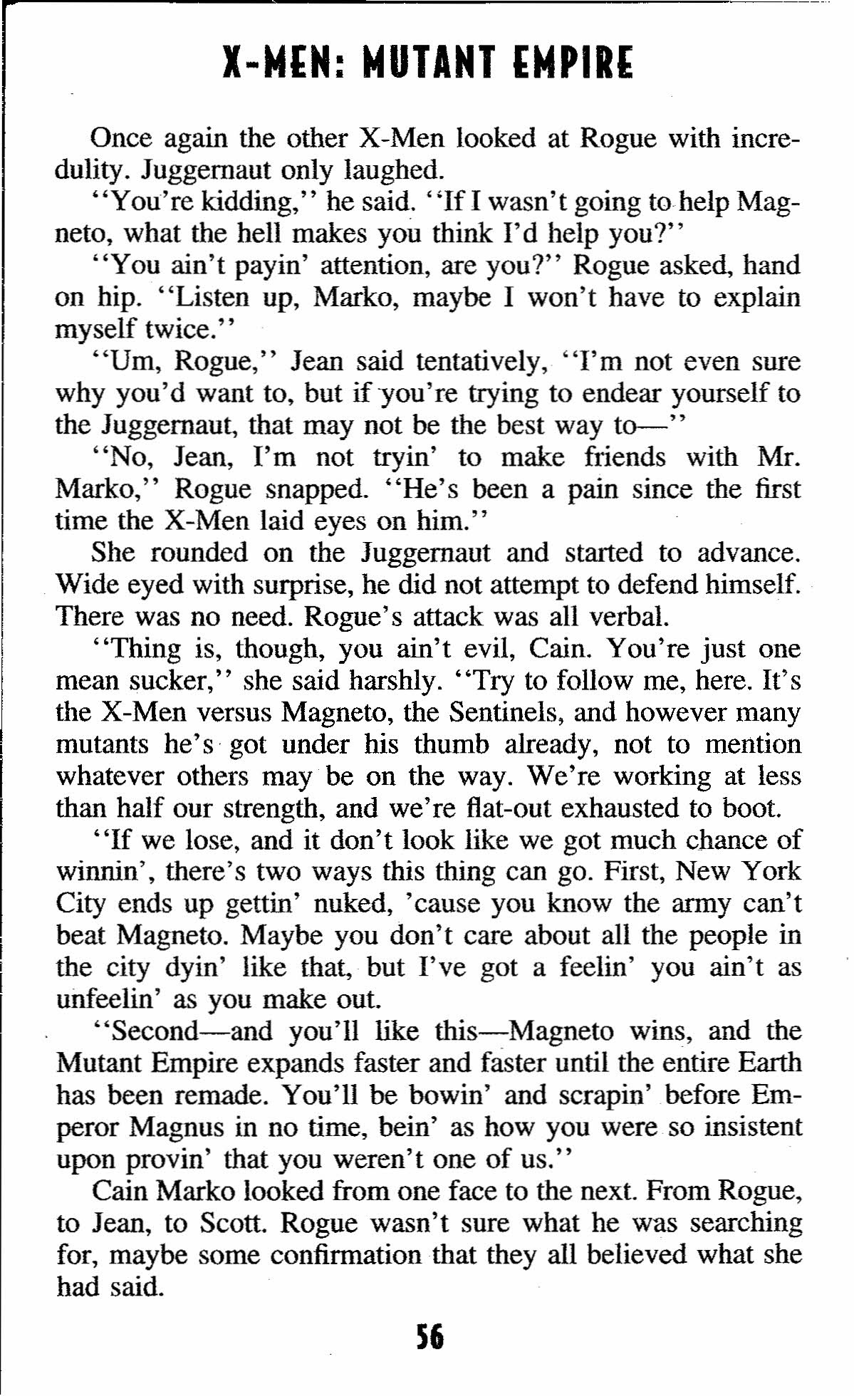 Read online X-Men: Mutant Empire comic -  Issue # TPB 3 (Part 1) - 56