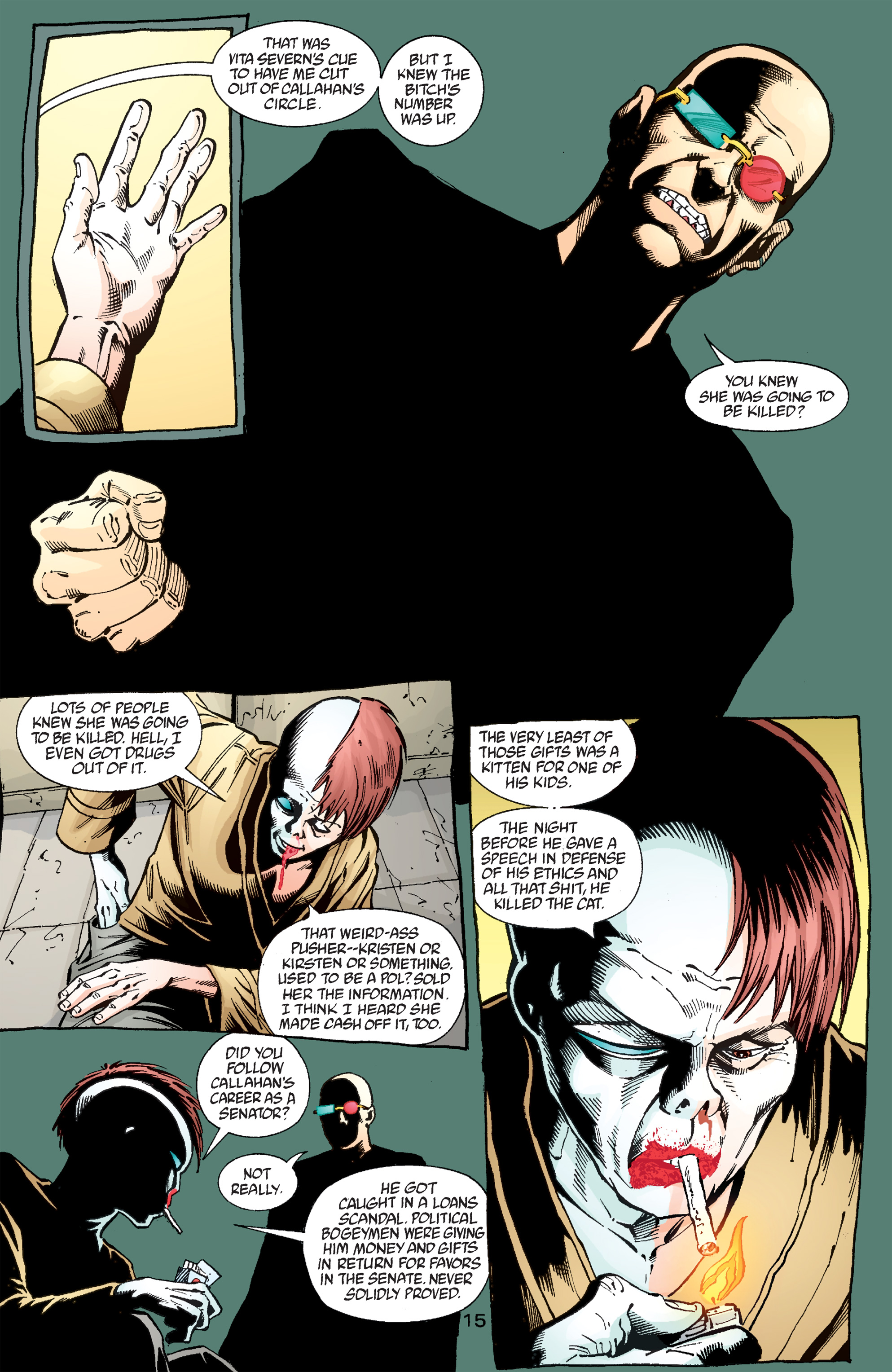 Read online Transmetropolitan comic -  Issue #50 - 16