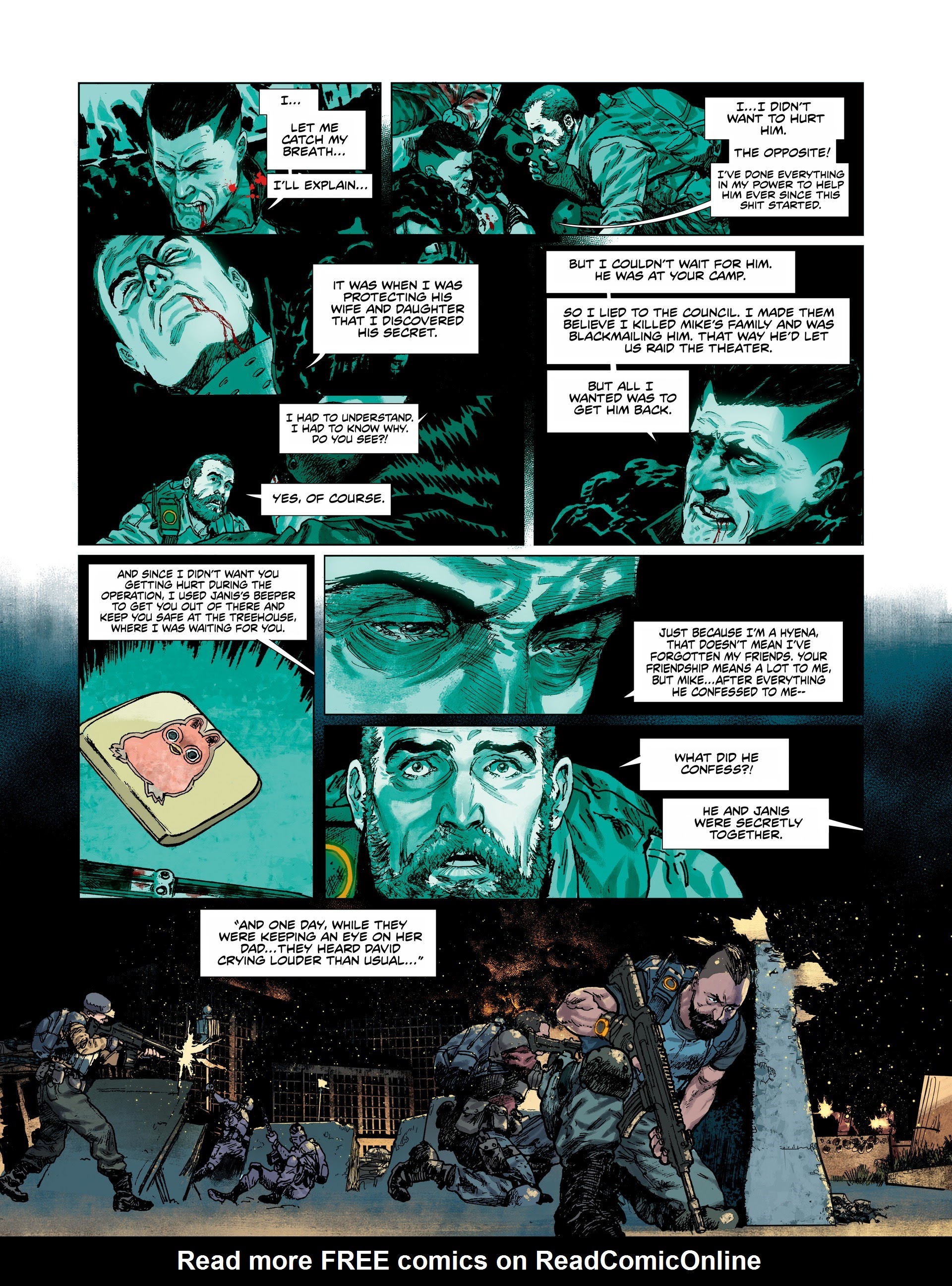 Read online Tom Clancy's The Division: Remission comic -  Issue # Full - 57