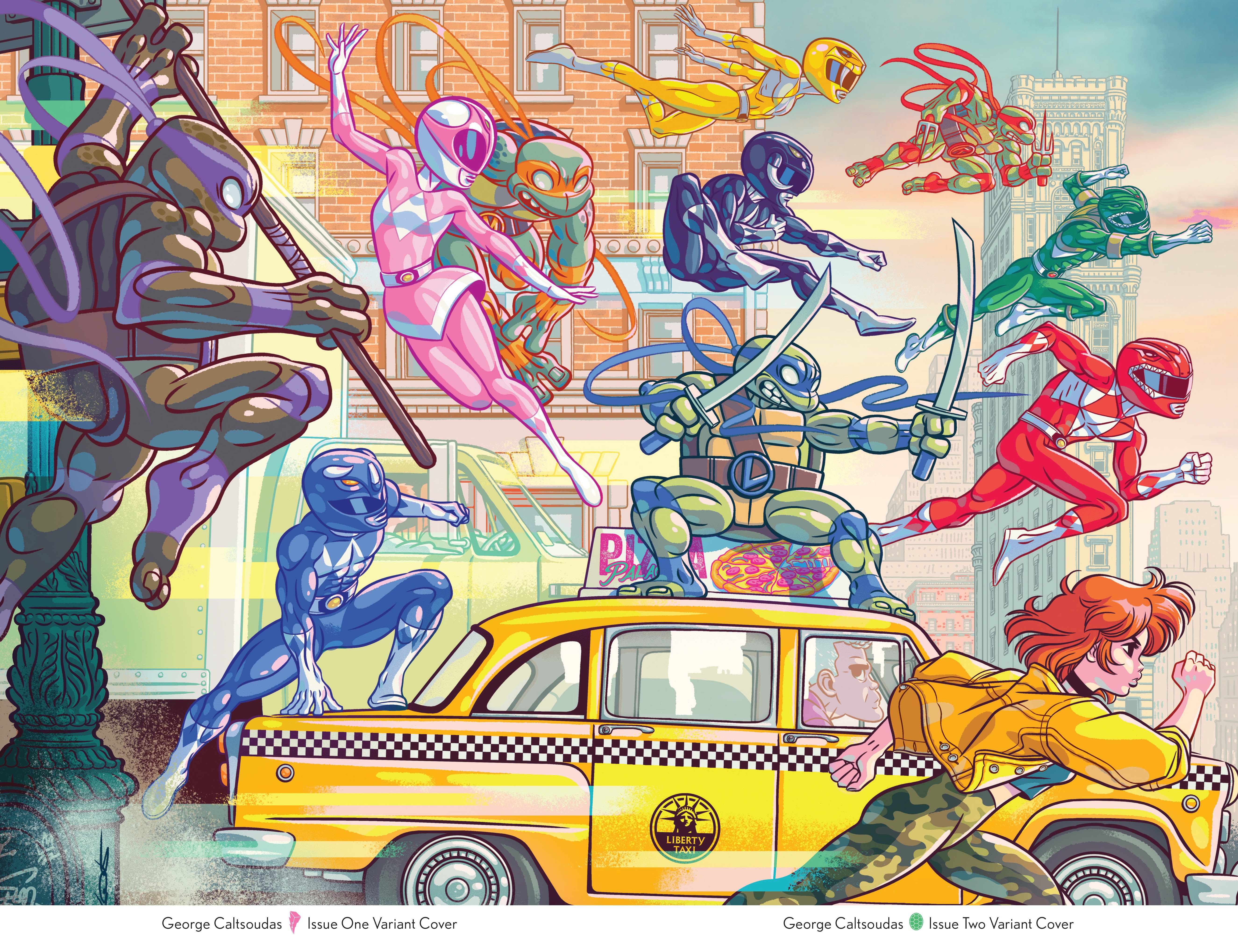 Read online Mighty Morphin Power Rangers: Teenage Mutant Ninja Turtles comic -  Issue # _TPB - 133