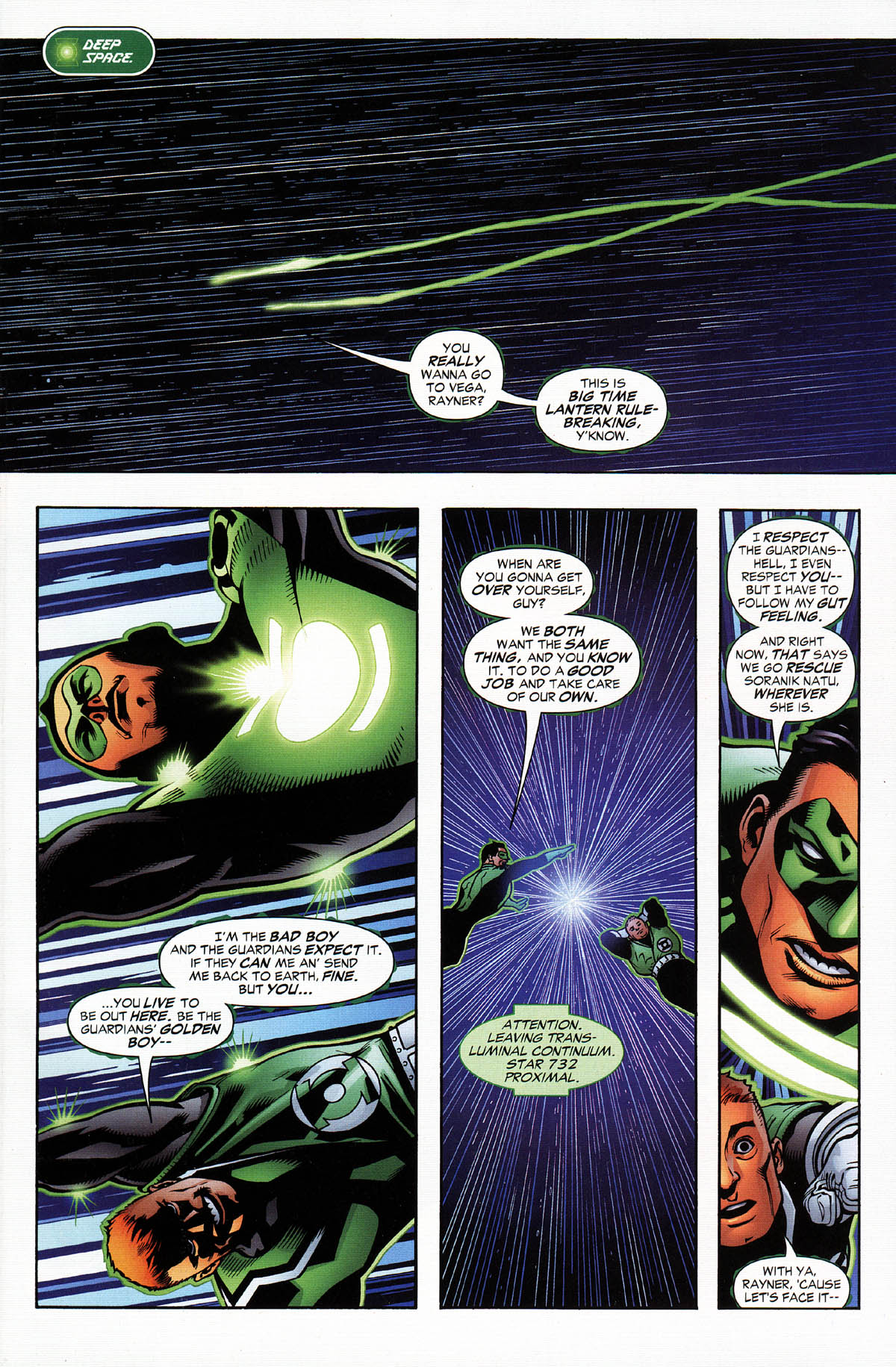 Read online Green Lantern Corps: Recharge comic -  Issue #3 - 2