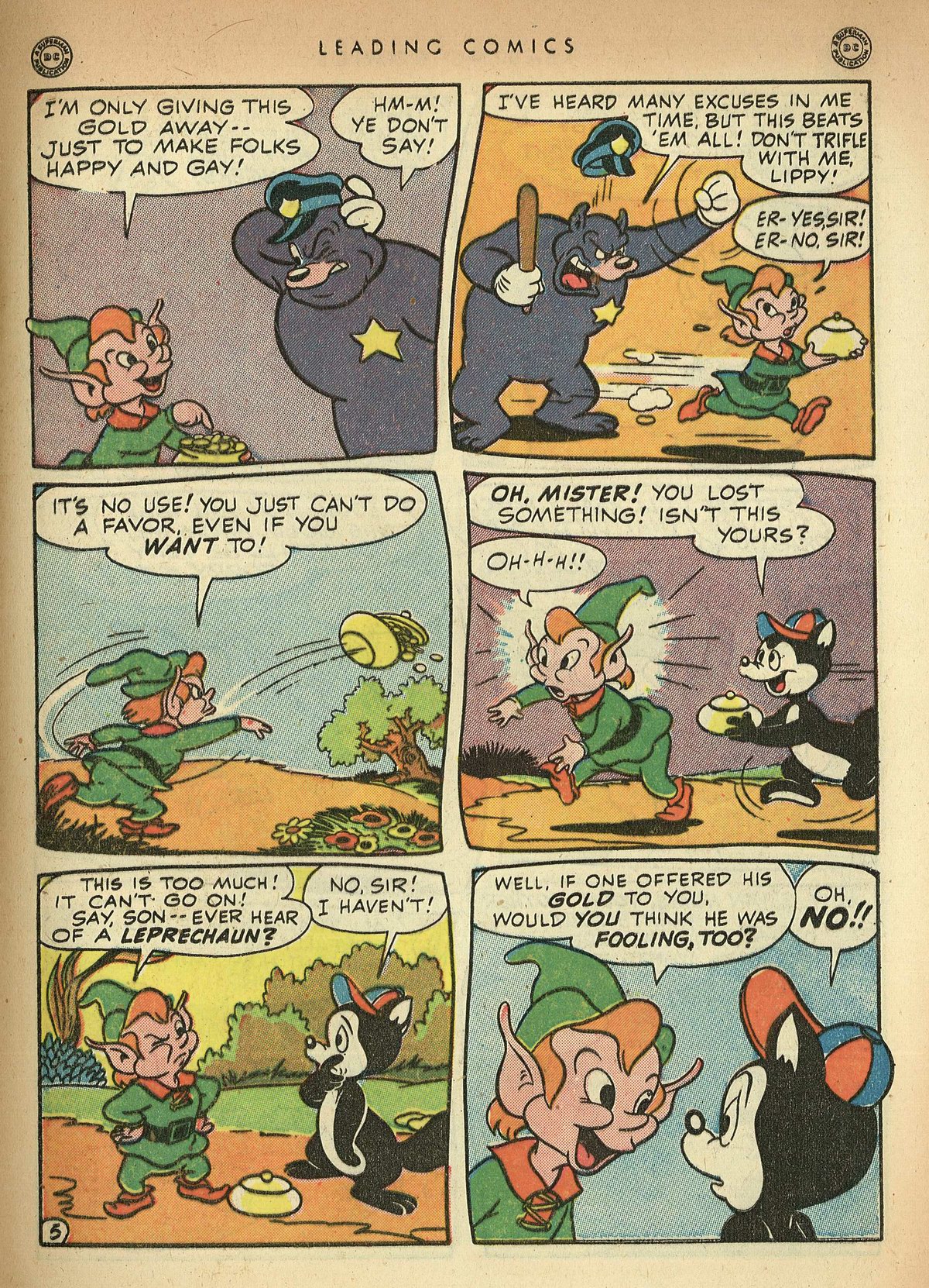 Read online Leading Comics comic -  Issue #33 - 47