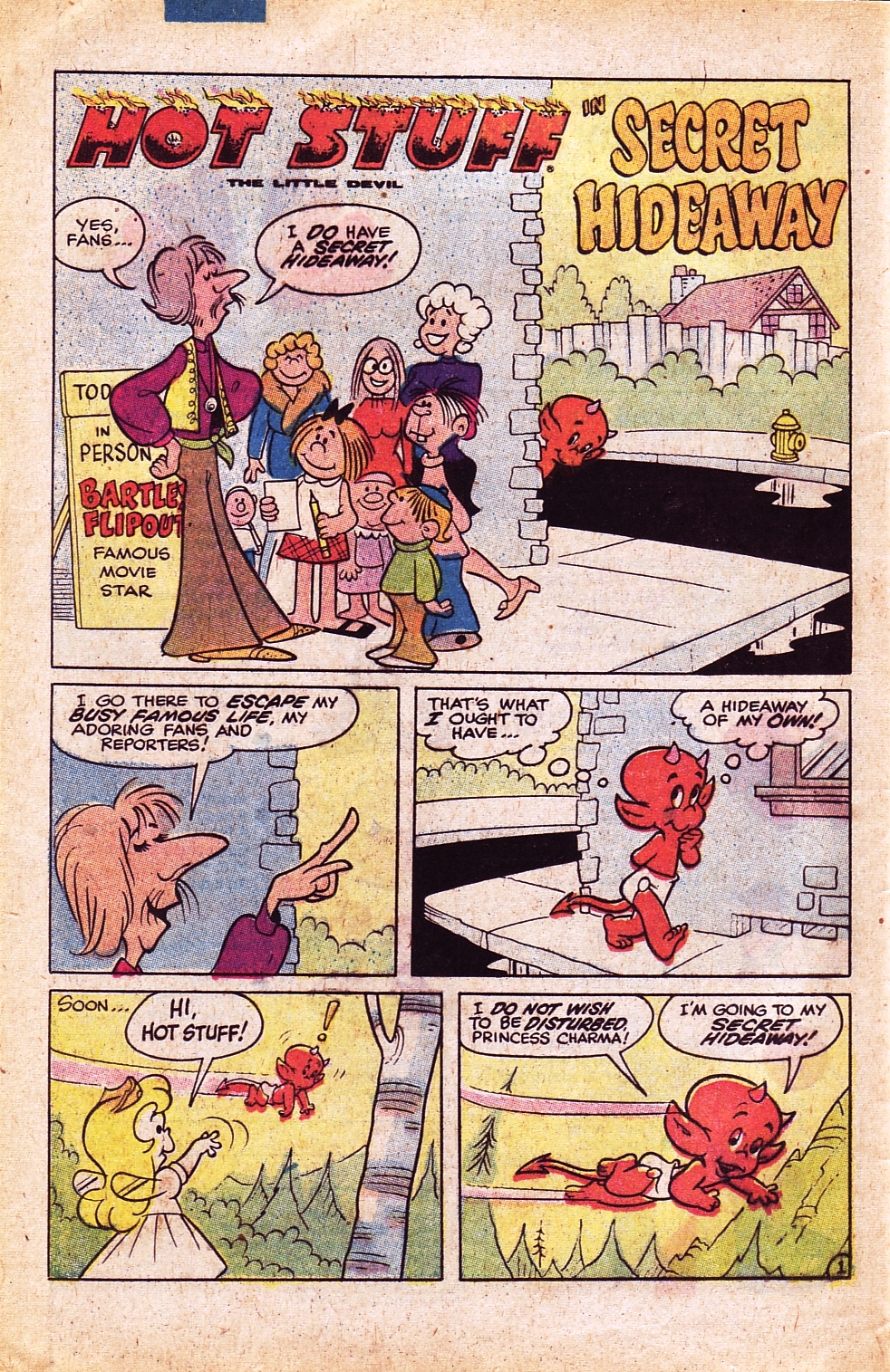 Read online Hot Stuff, the Little Devil comic -  Issue #153 - 12