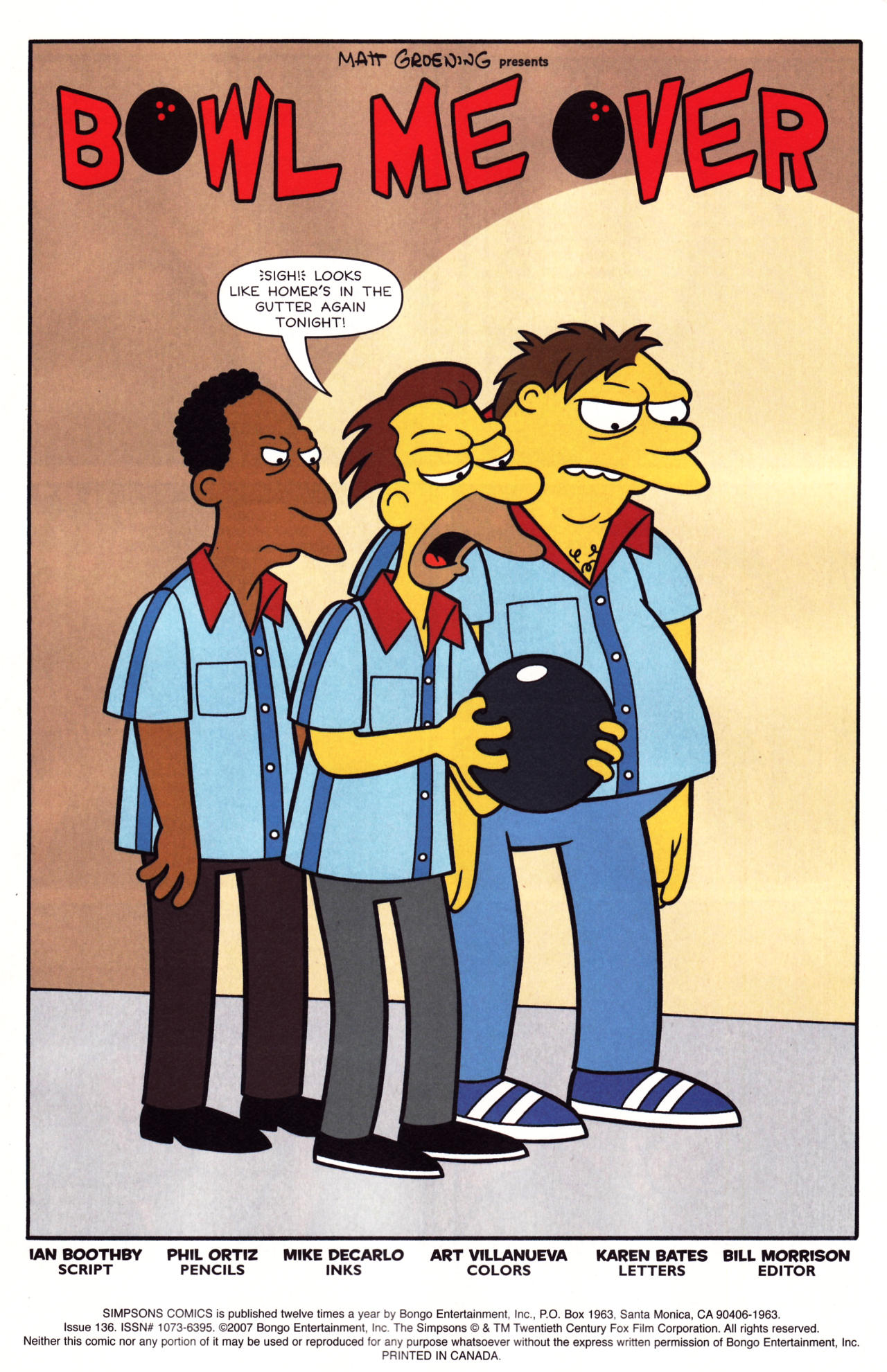 Read online Simpsons Comics comic -  Issue #136 - 2