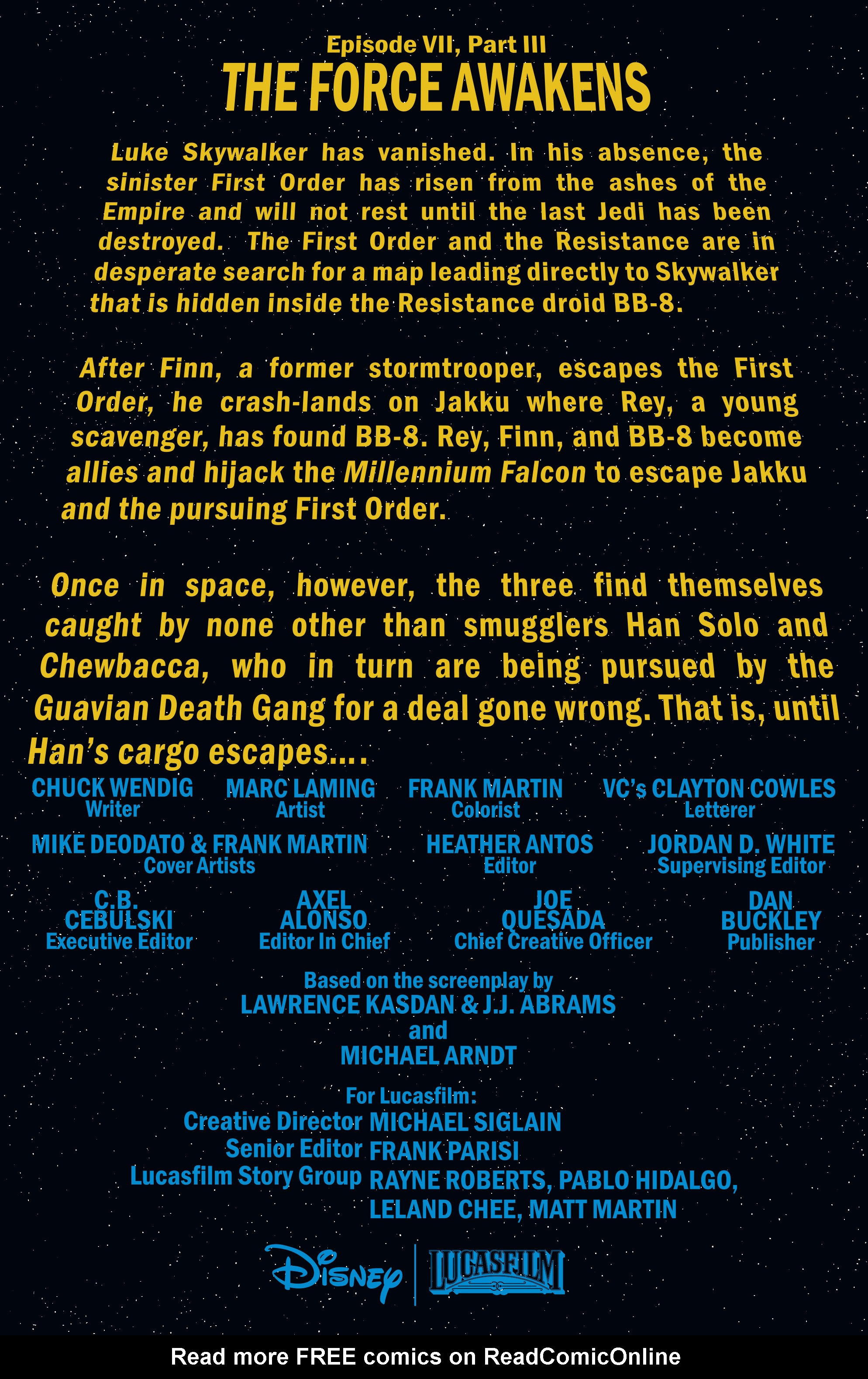 Read online Star Wars: The Force Awakens Adaptation comic -  Issue #3 - 2