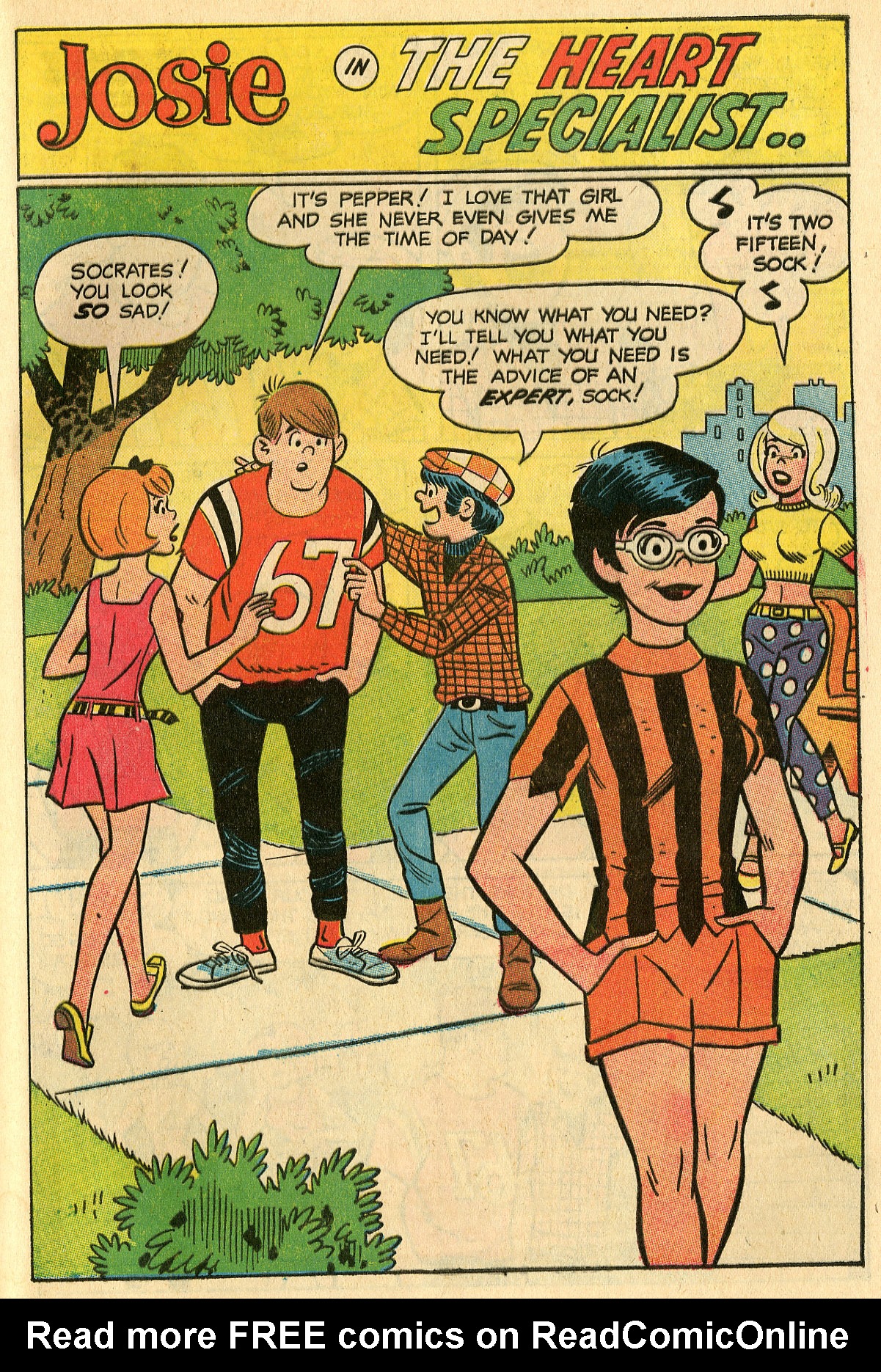 Read online Josie comic -  Issue #30 - 29