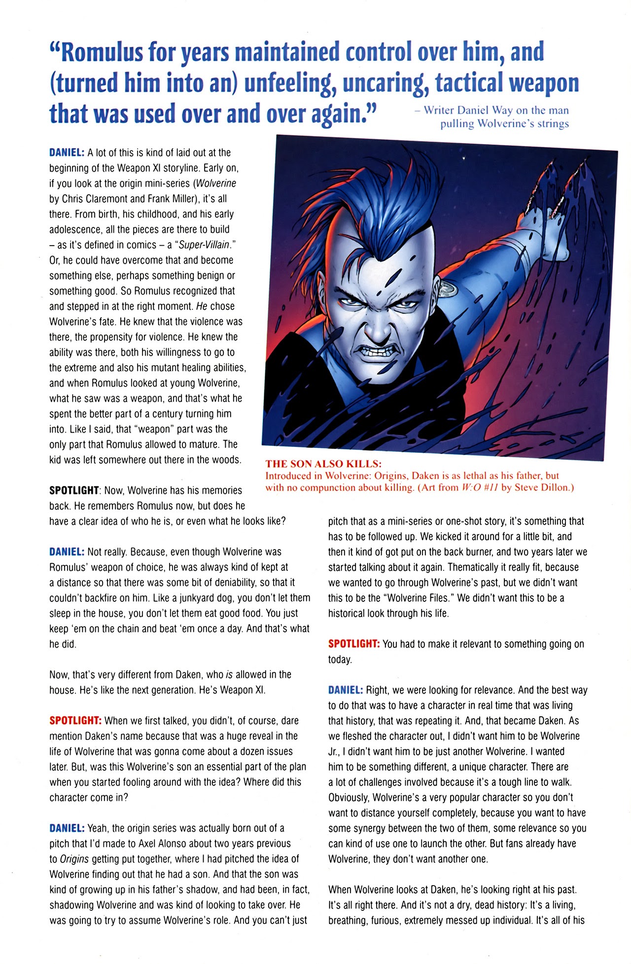 Read online Marvel Spotlight: Wolverine comic -  Issue # Full - 5