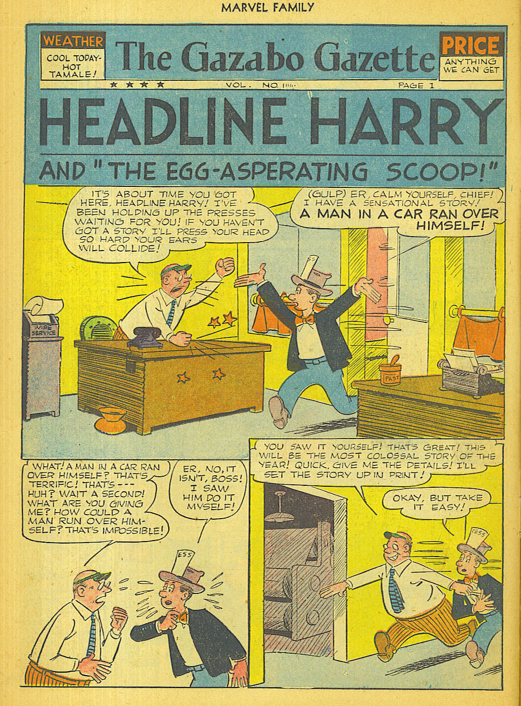 Read online The Marvel Family comic -  Issue #49 - 14