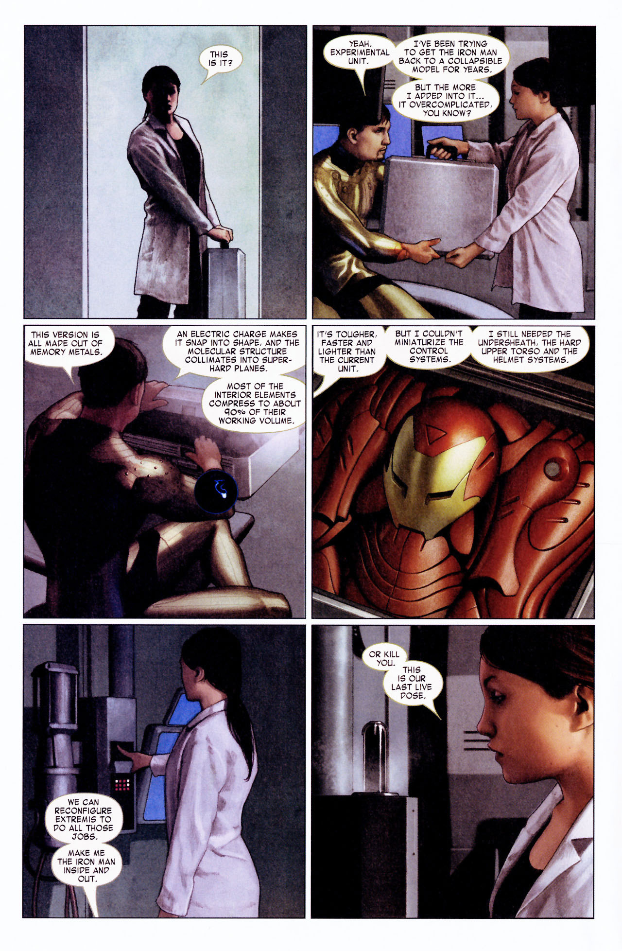 Read online Iron Man: Extremis Director's Cut comic -  Issue #4 - 20