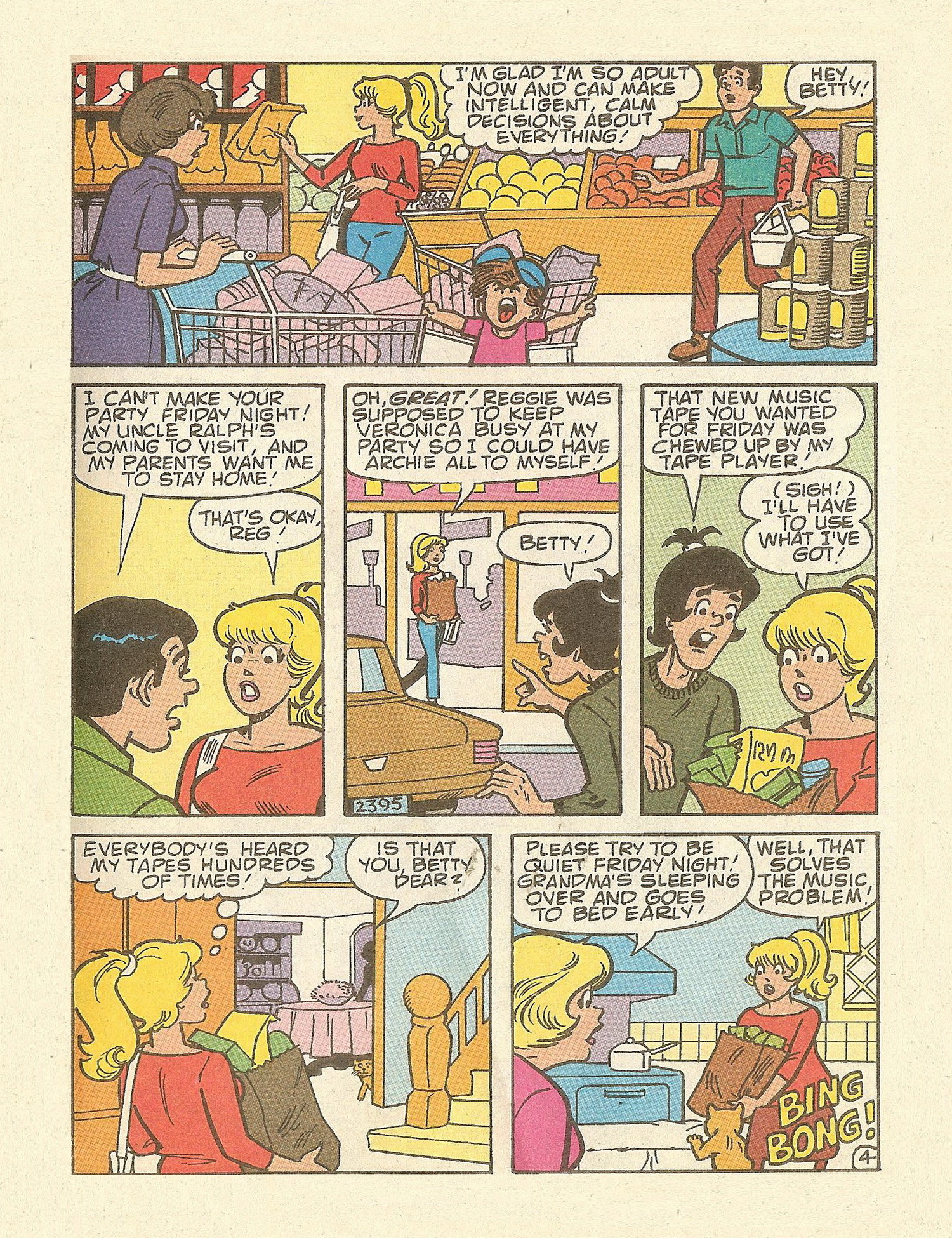 Read online Betty and Veronica Digest Magazine comic -  Issue #98 - 88