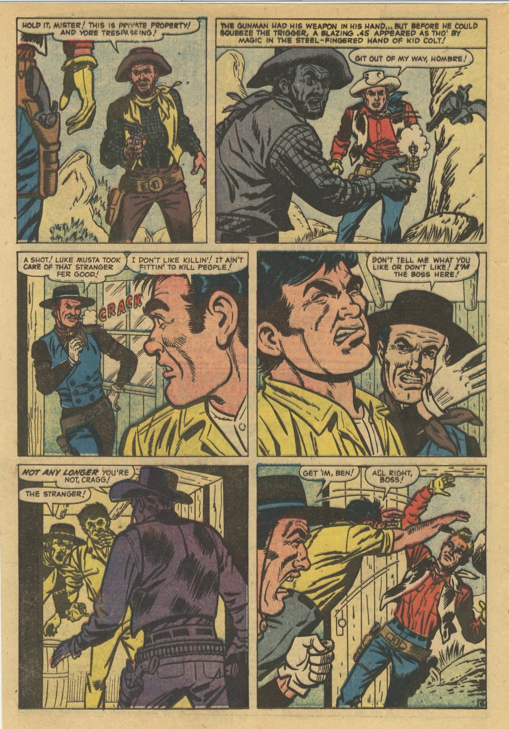 Read online Kid Colt Outlaw comic -  Issue #81 - 16