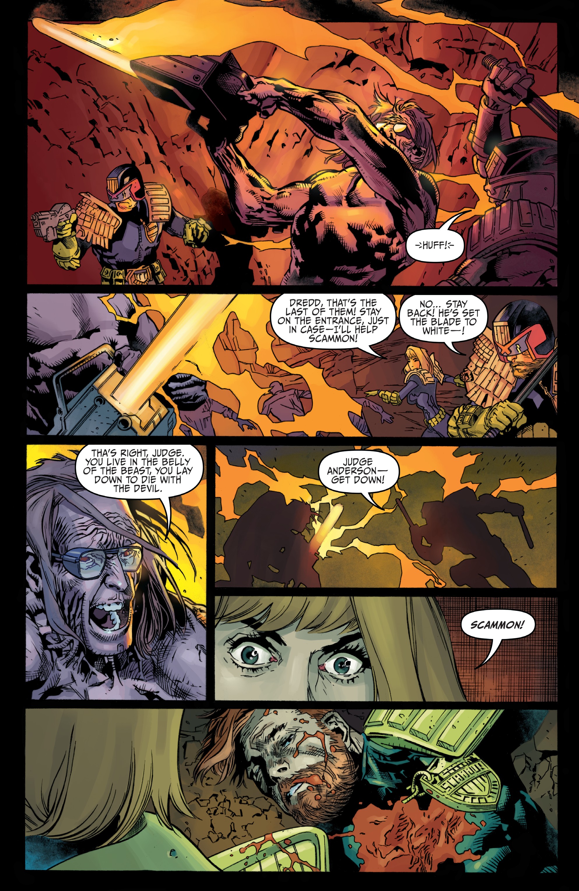 Read online Judge Dredd: Toxic comic -  Issue #4 - 15