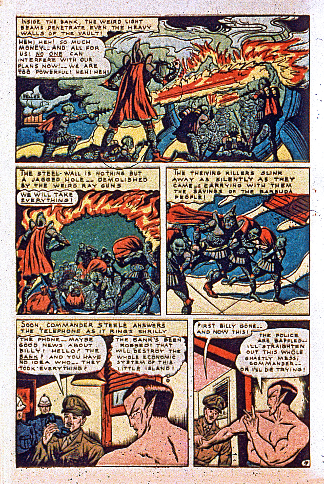 Read online Daring Comics comic -  Issue #10 - 12