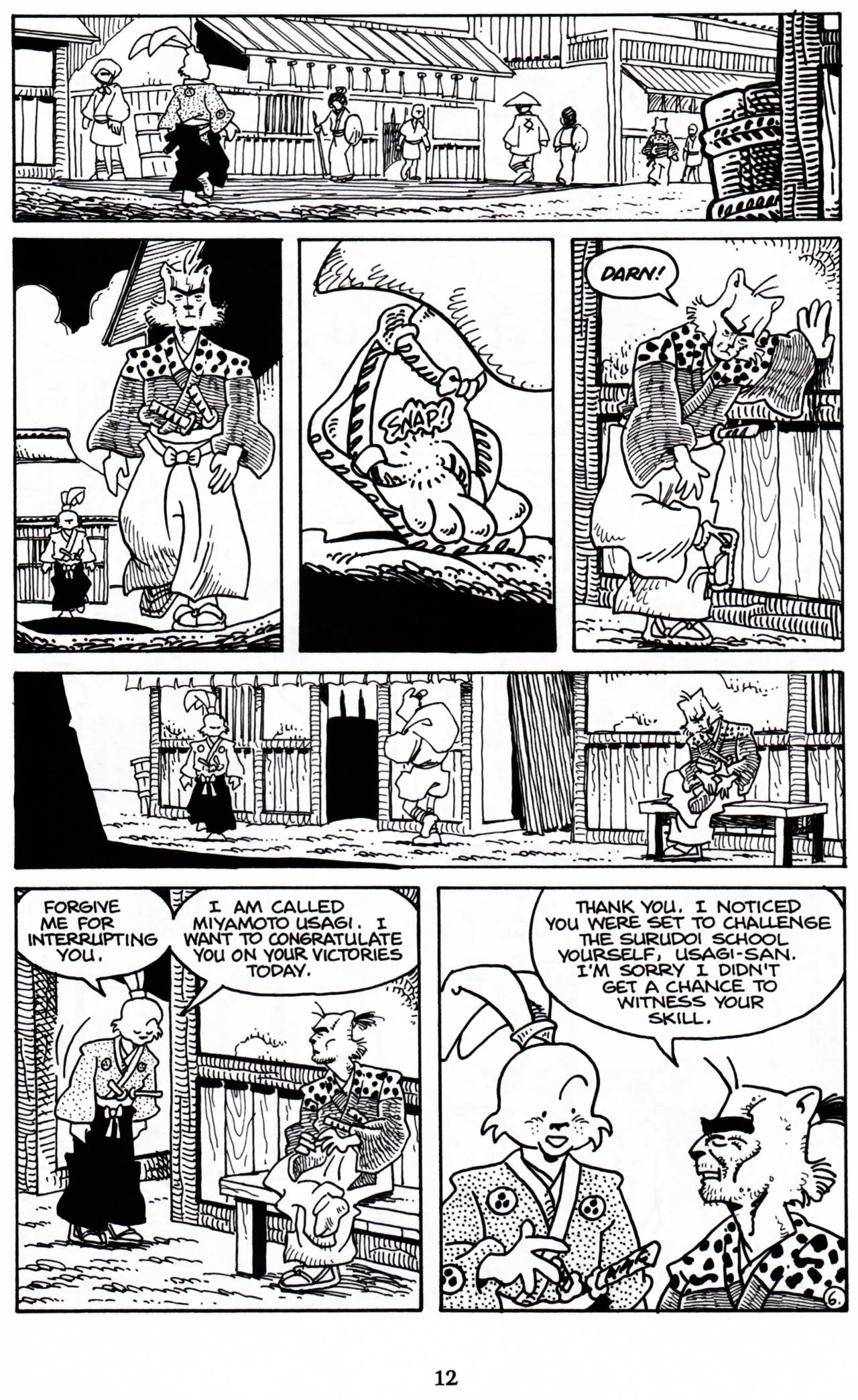 Read online Usagi Yojimbo (1996) comic -  Issue #7 - 6