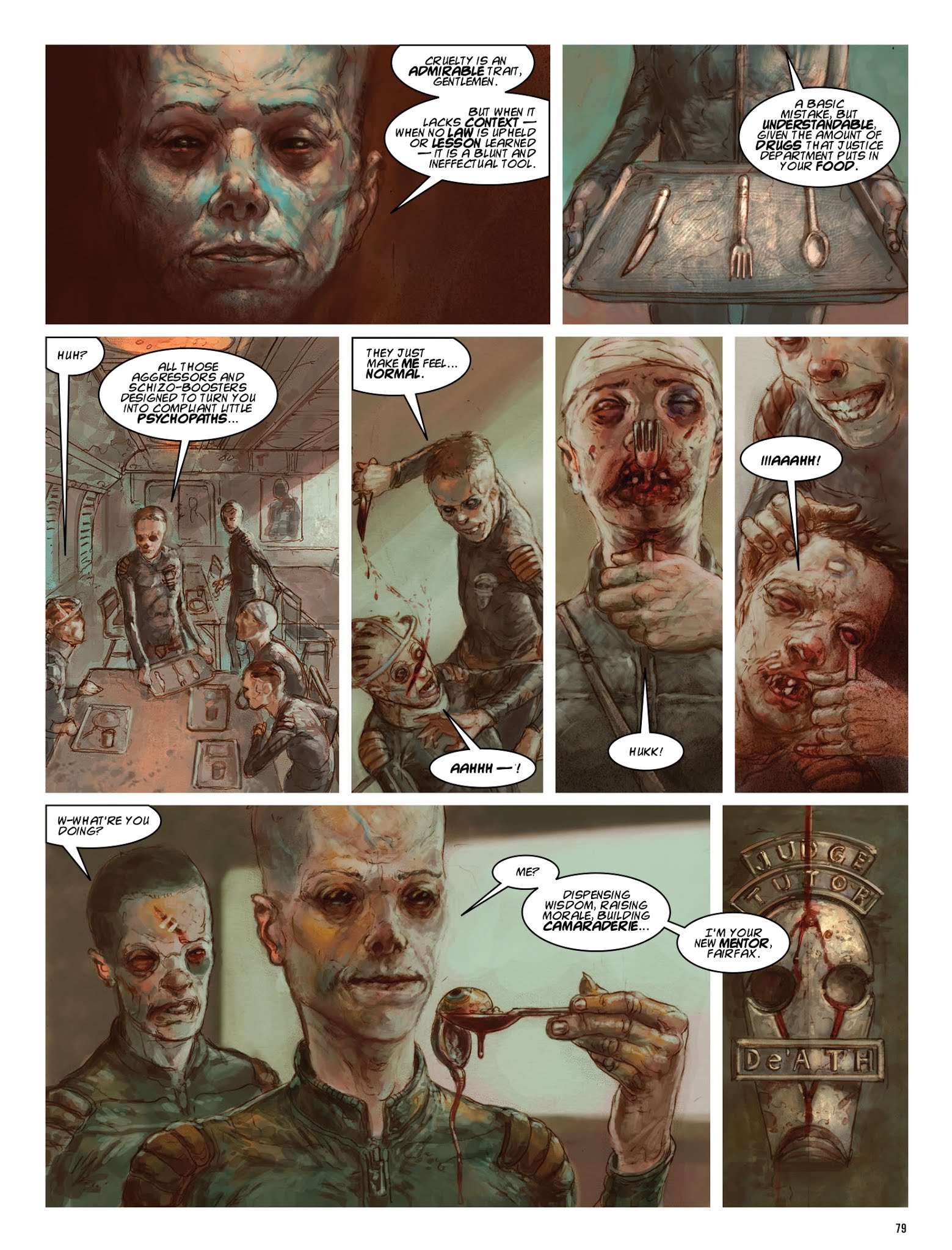 Read online The Dark Judges: The Fall of Deadworld comic -  Issue # TPB - 80