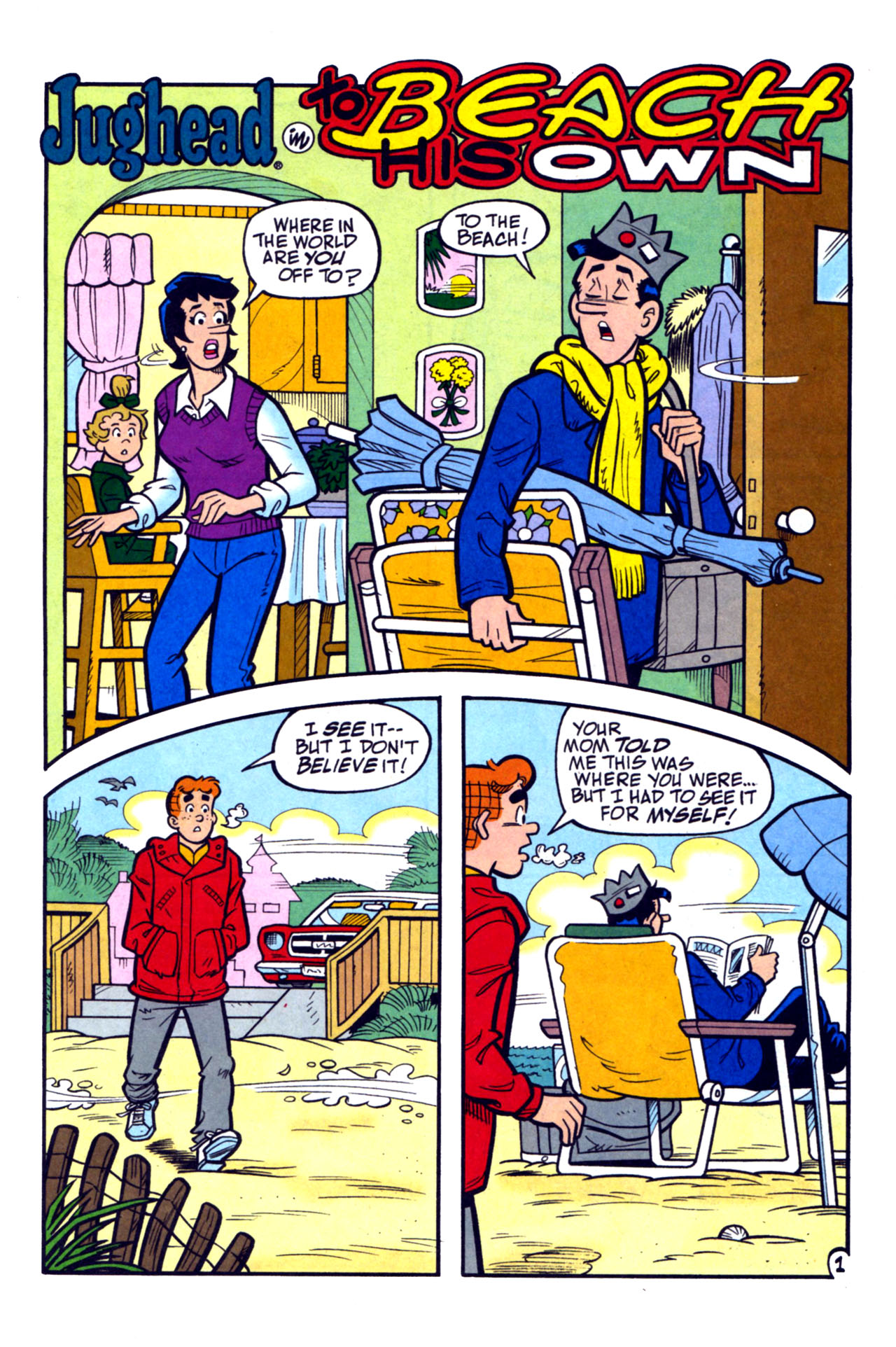 Read online Archie's Pal Jughead Comics comic -  Issue #186 - 8