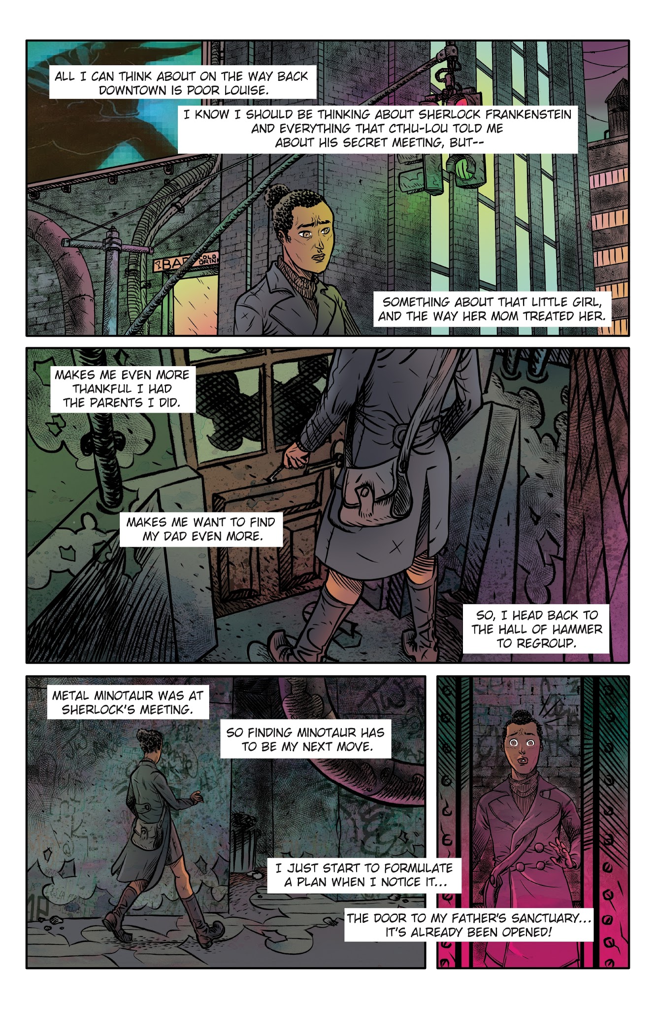 Read online Sherlock Frankenstein and the Legion of Evil comic -  Issue #2 - 20