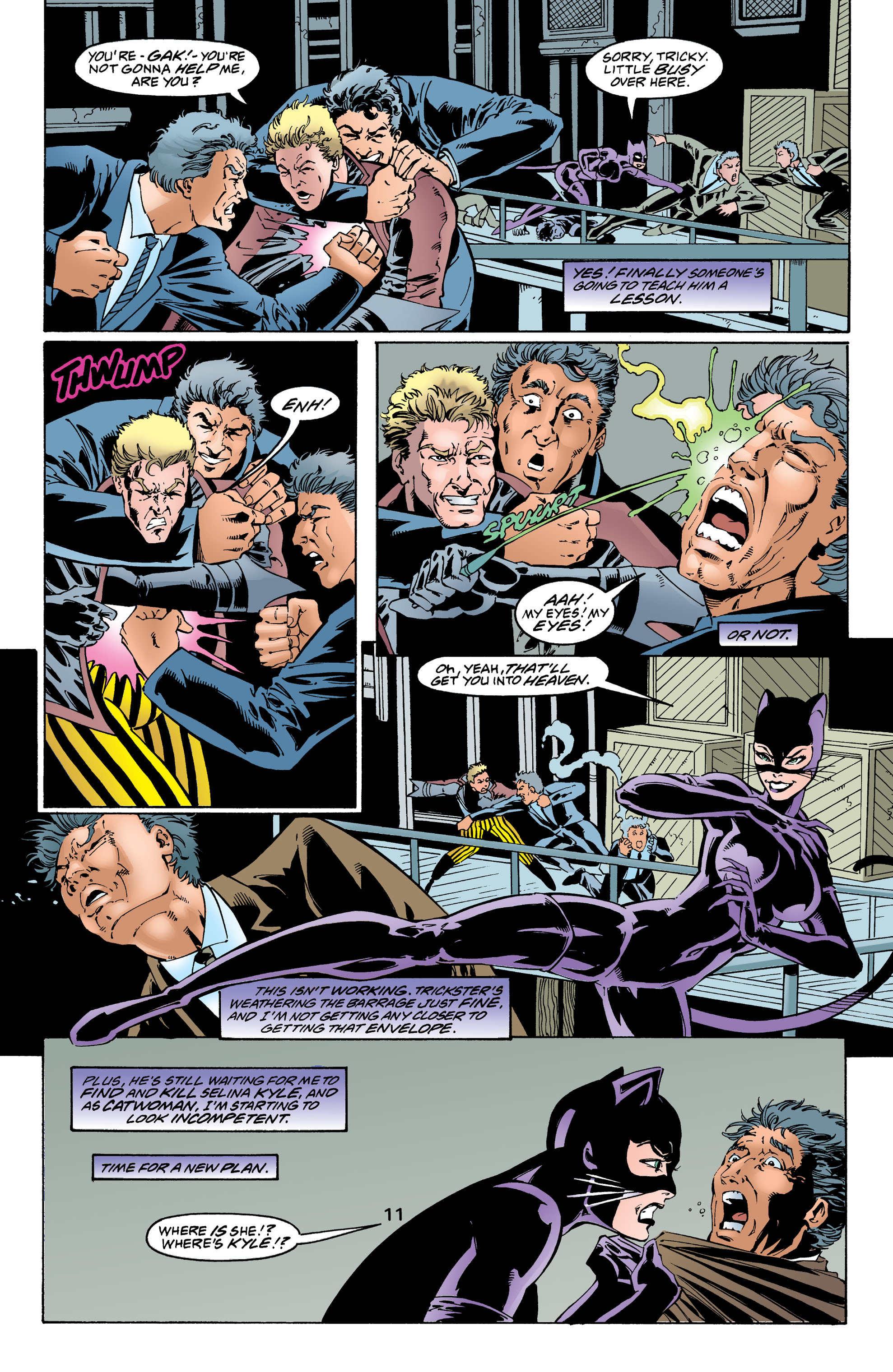 Read online Catwoman (1993) comic -  Issue #70 - 12