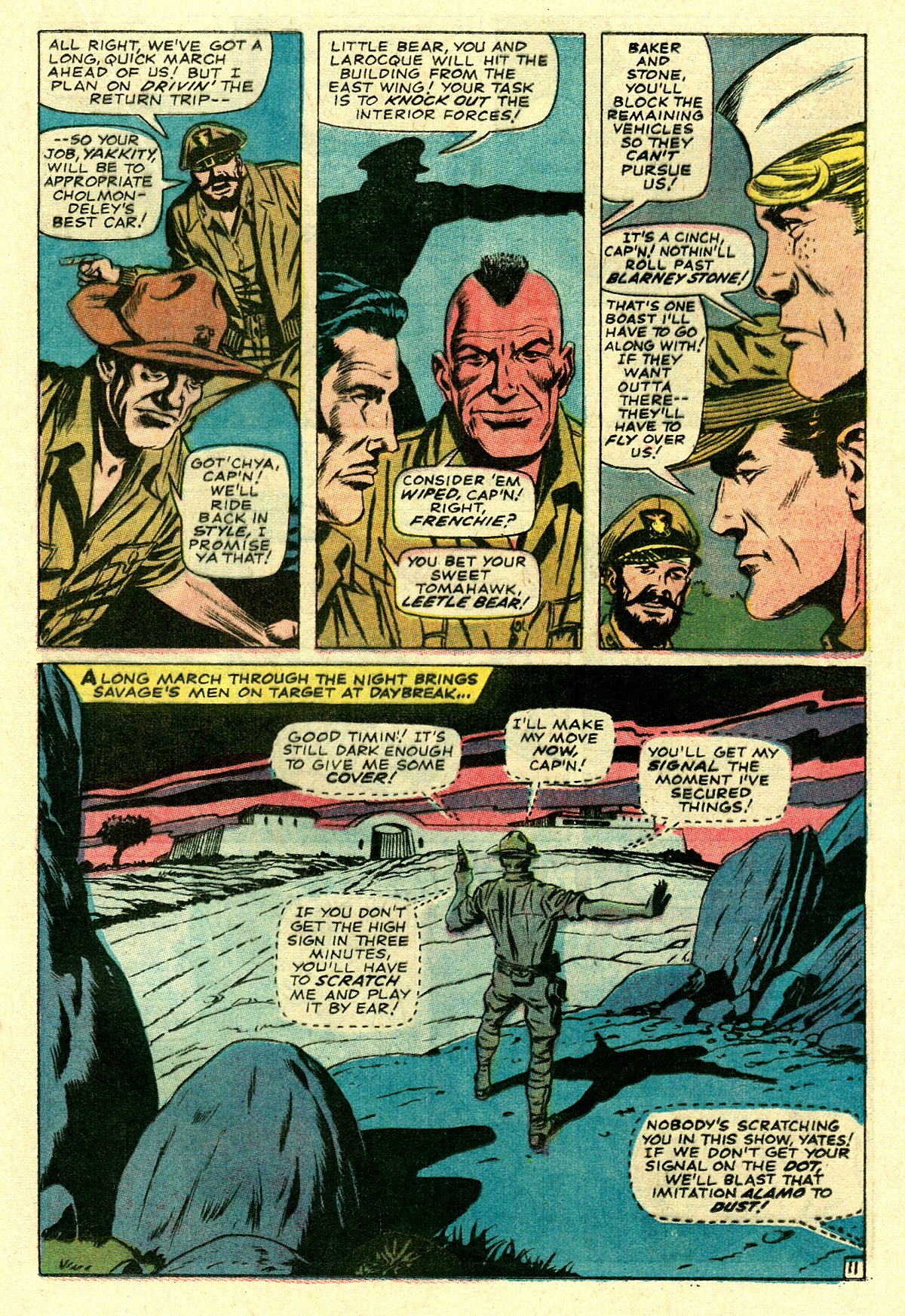 Read online Captain Savage and his Leatherneck Raiders comic -  Issue #5 - 17