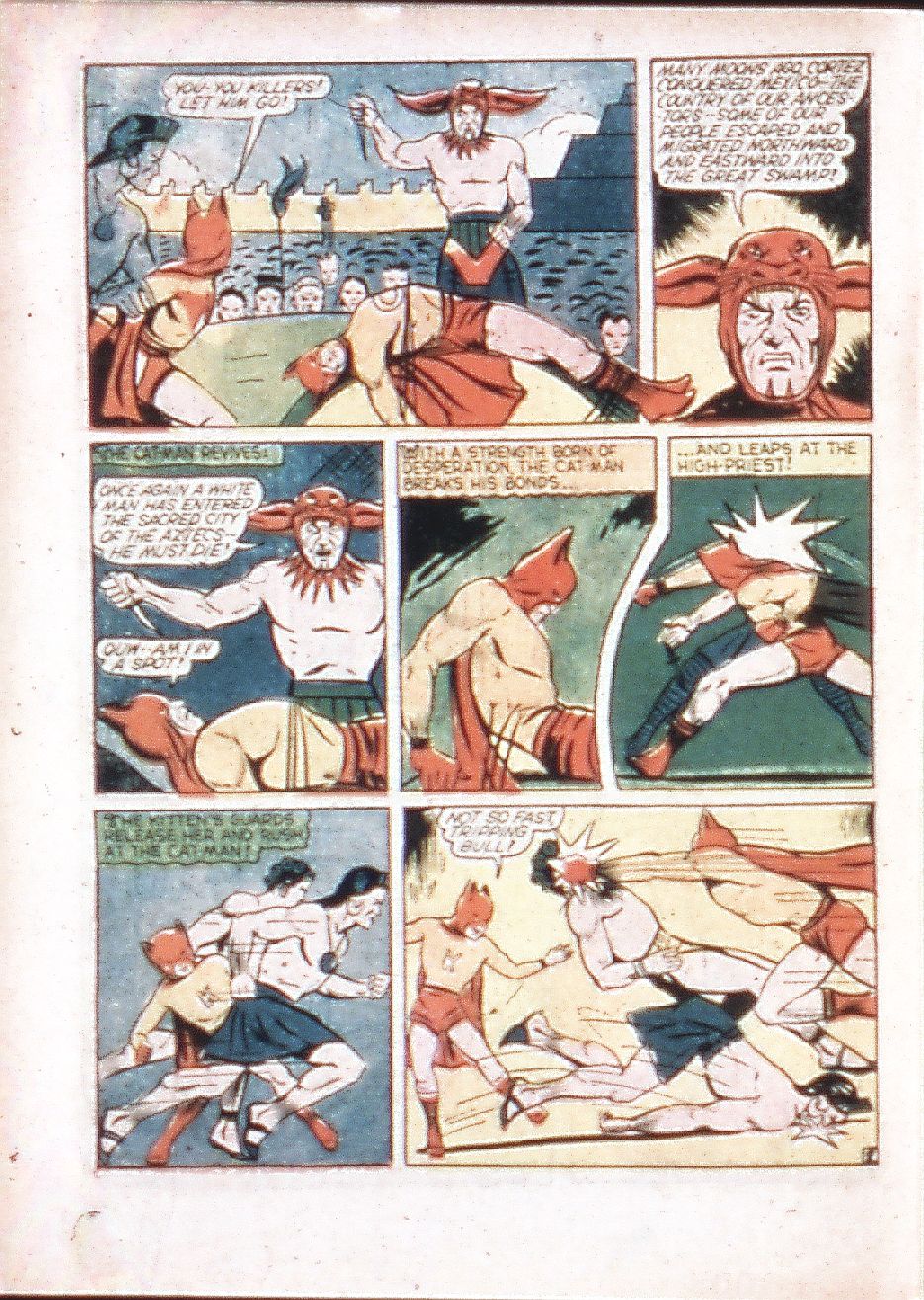 Read online Cat-Man Comics comic -  Issue #7 - 10