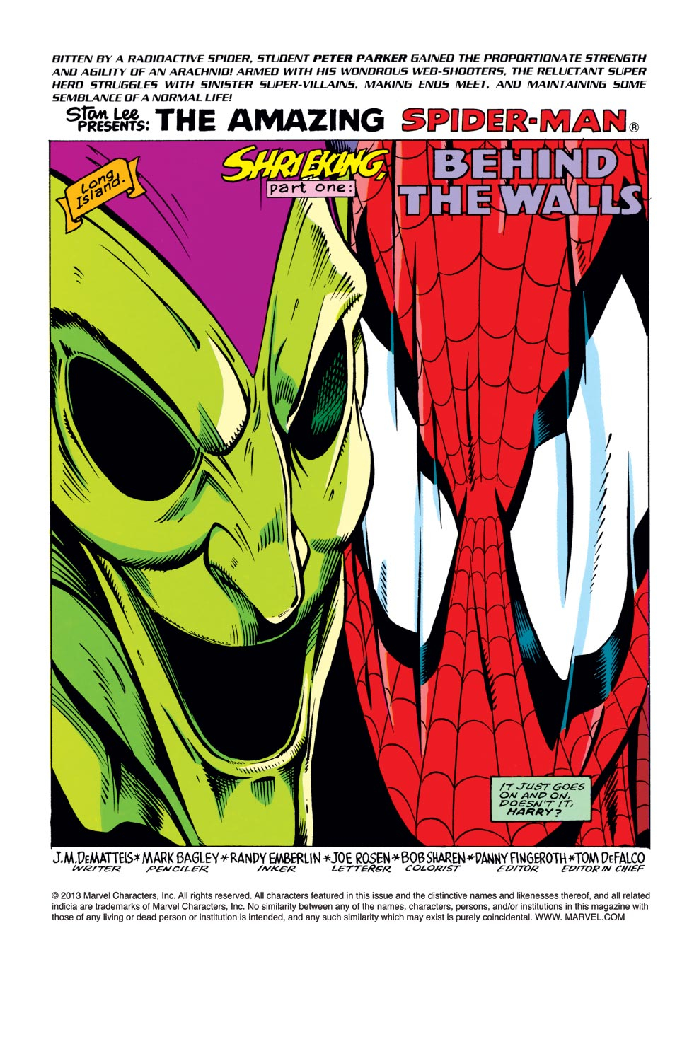 Read online The Amazing Spider-Man (1963) comic -  Issue #390 - 2