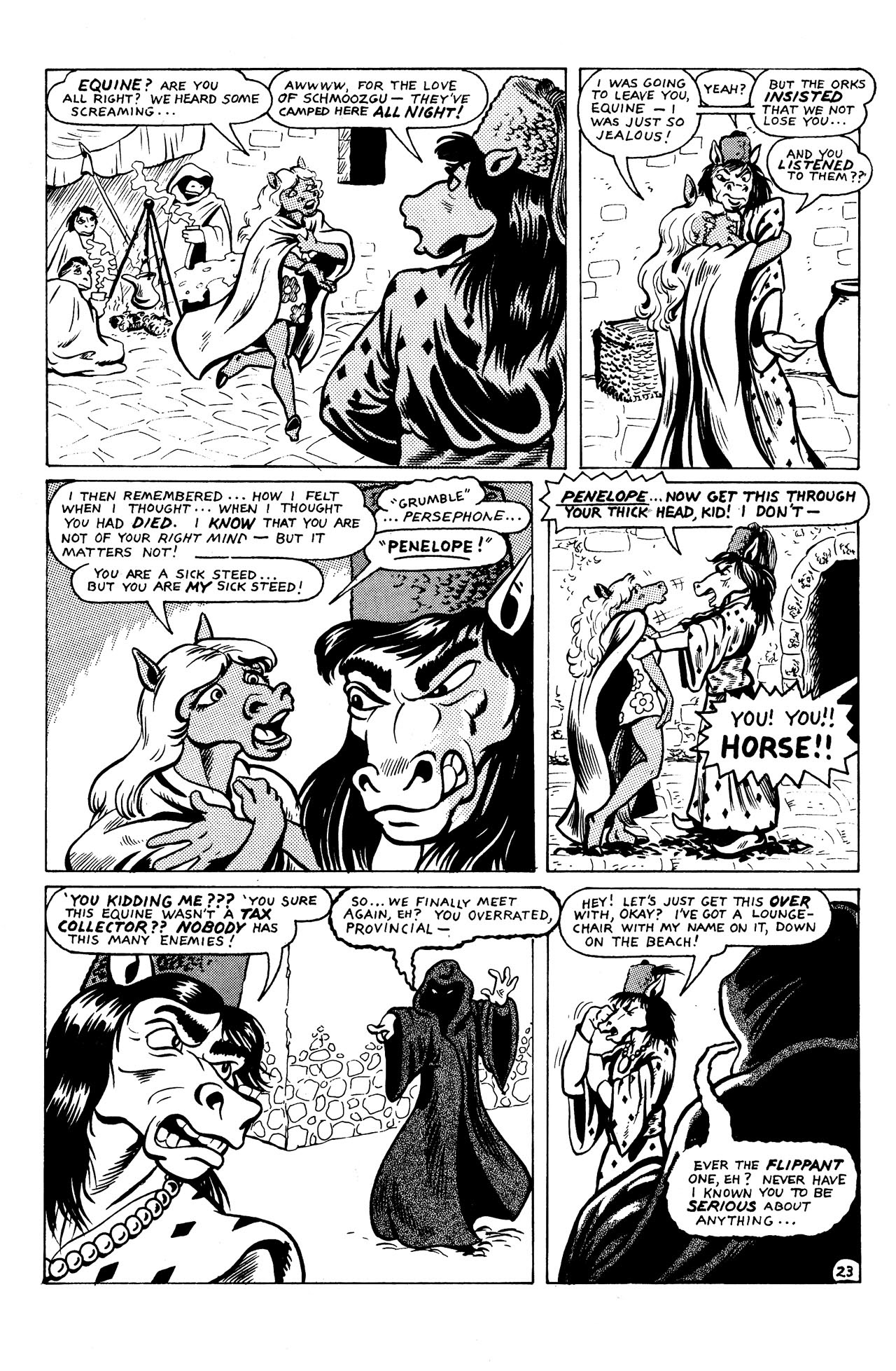 Read online Equine, The Uncivilized comic -  Issue #6 - 25