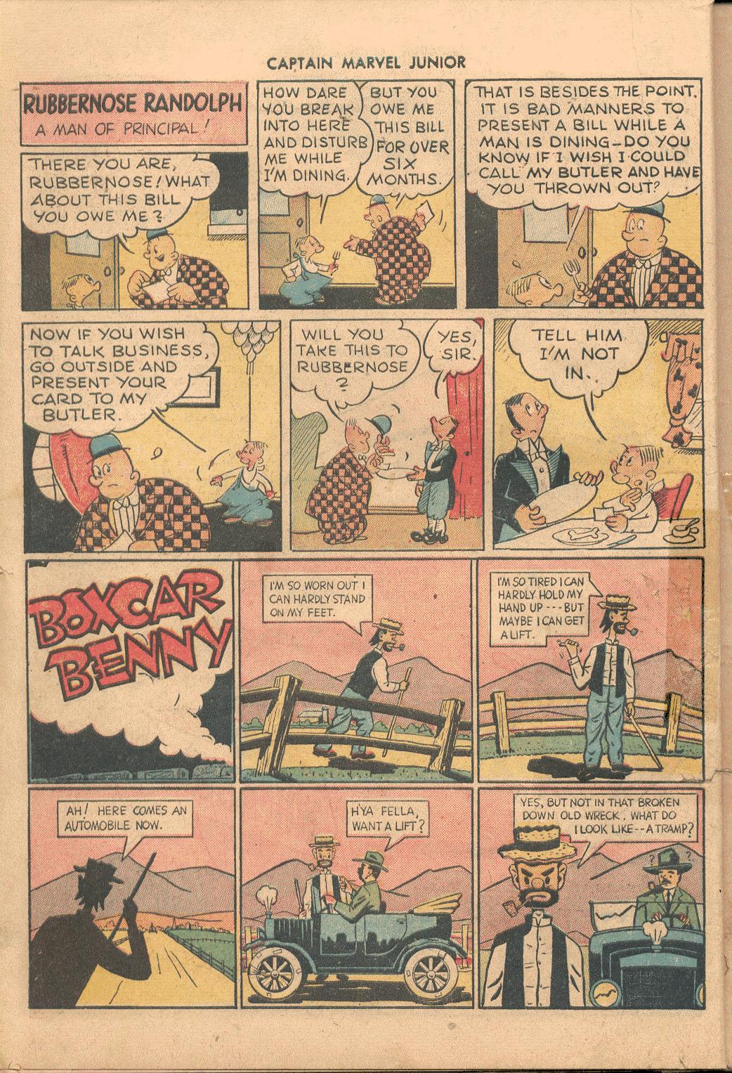 Read online Captain Marvel, Jr. comic -  Issue #38 - 12