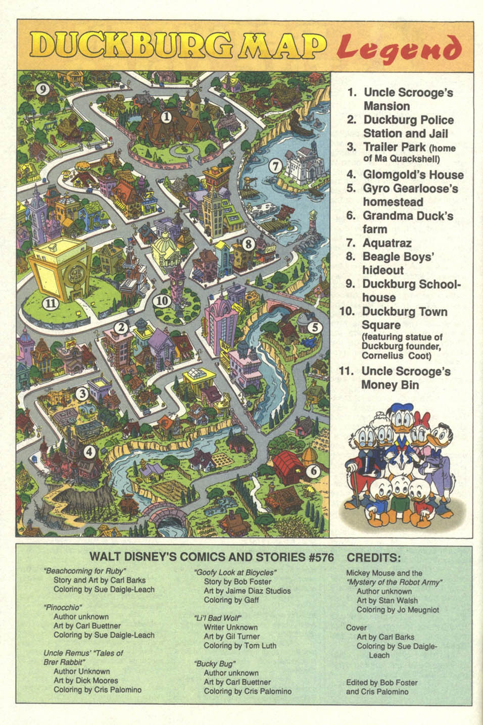 Read online Walt Disney's Comics and Stories comic -  Issue #576 - 60