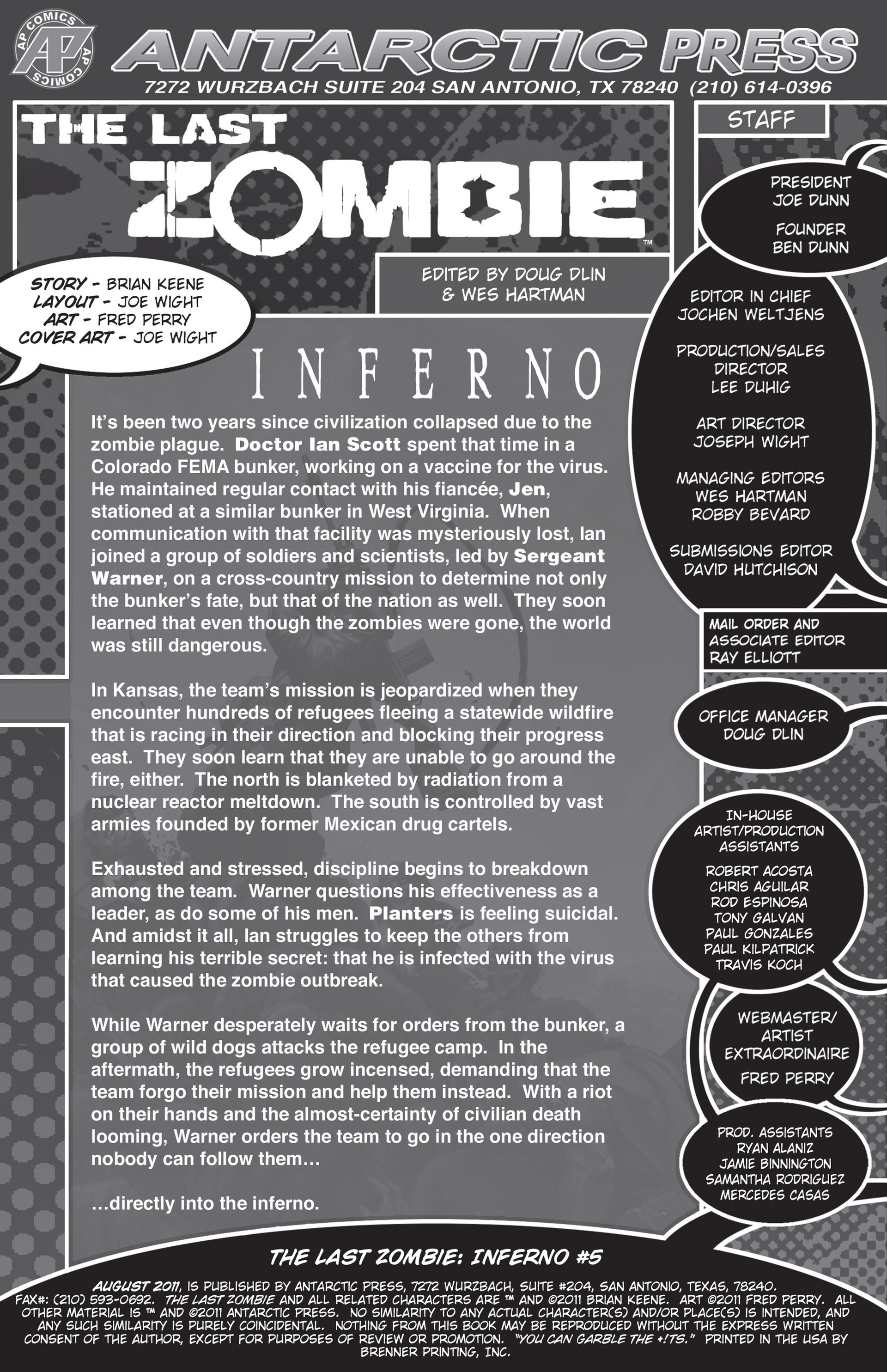 The Last Zombie: Inferno Issue #5 #5 - English 2