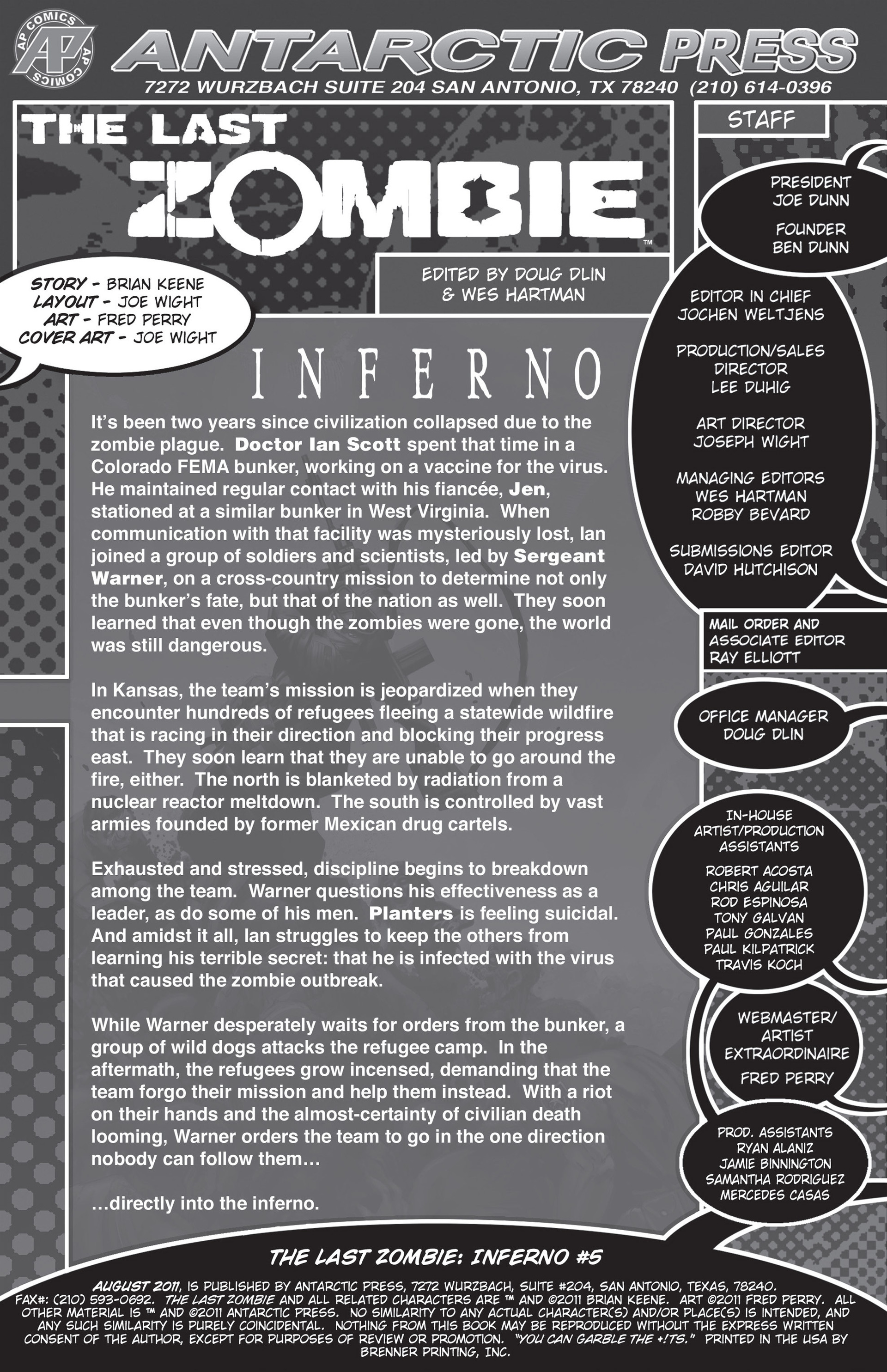 Read online The Last Zombie: Inferno comic -  Issue #5 - 2