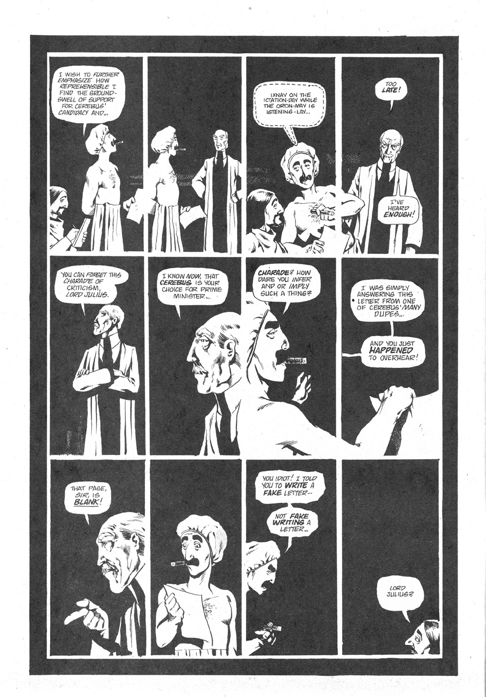 Read online Cerebus comic -  Issue #39 - 8