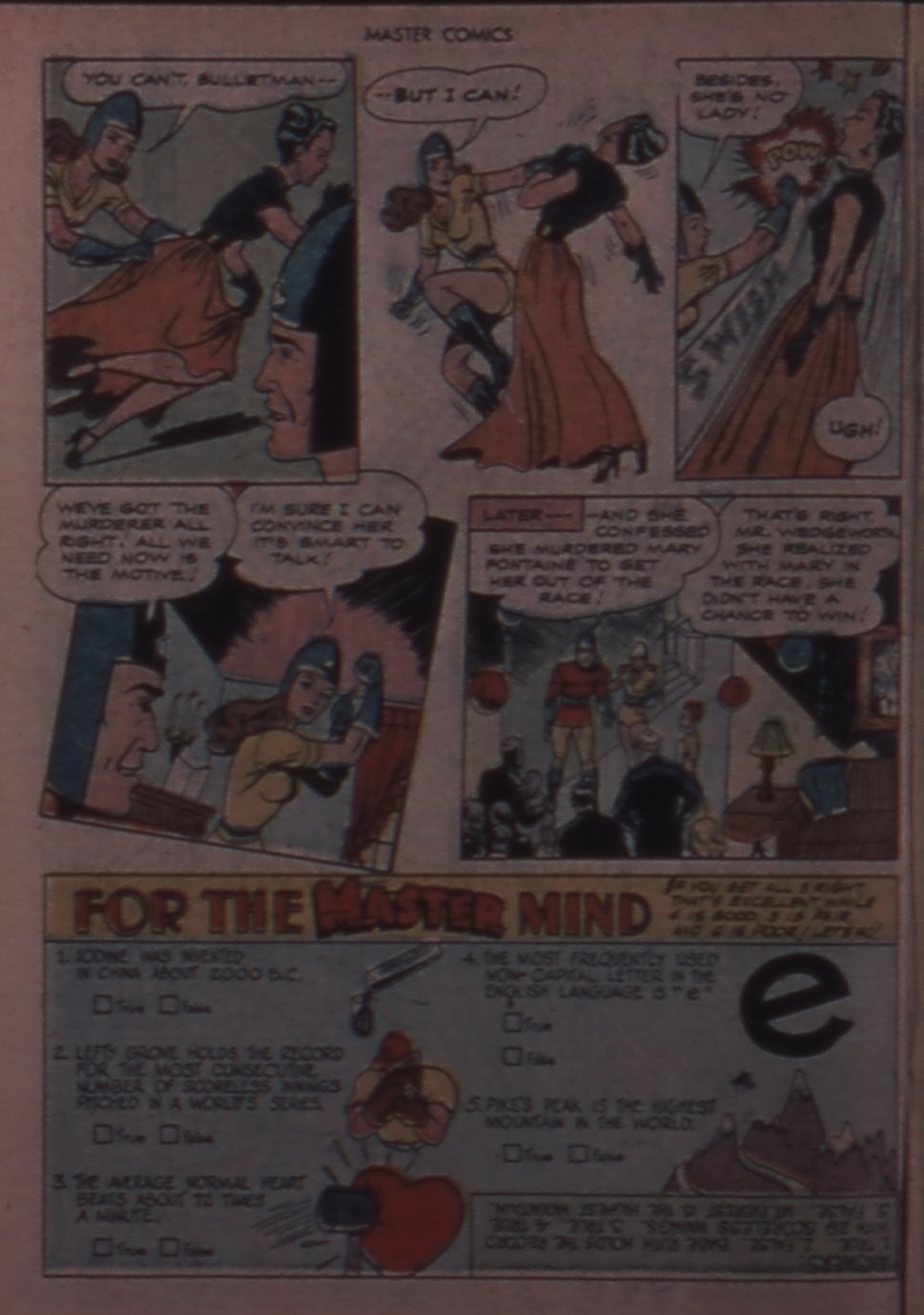 Read online Master Comics comic -  Issue #85 - 22