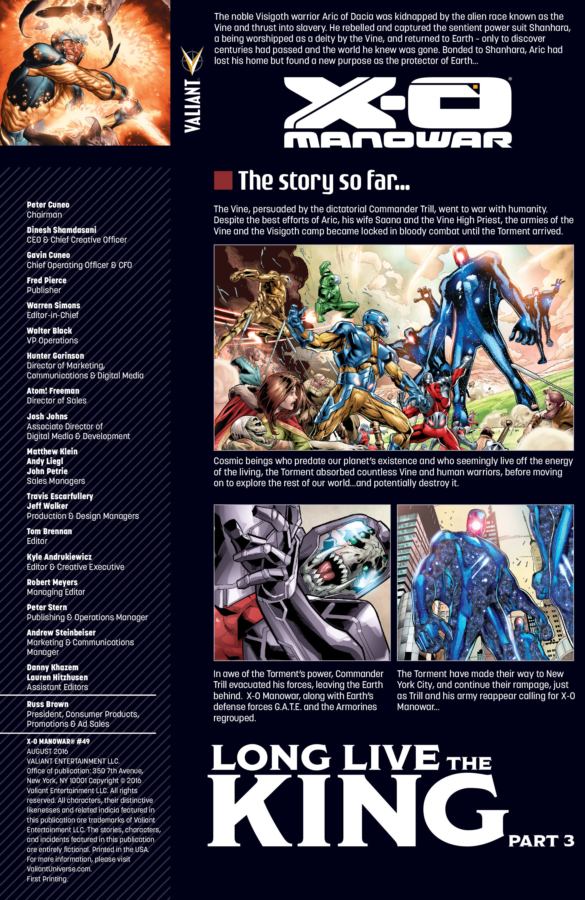 Read online X-O Manowar (2012) comic -  Issue #49 - 2