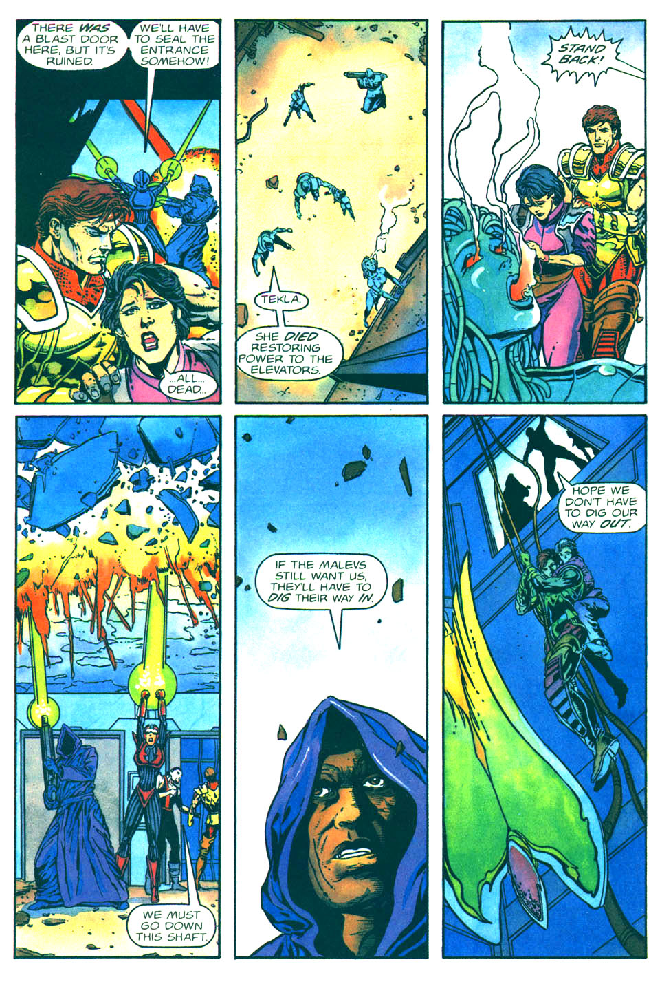 Read online Magnus Robot Fighter (1991) comic -  Issue #36 - 19