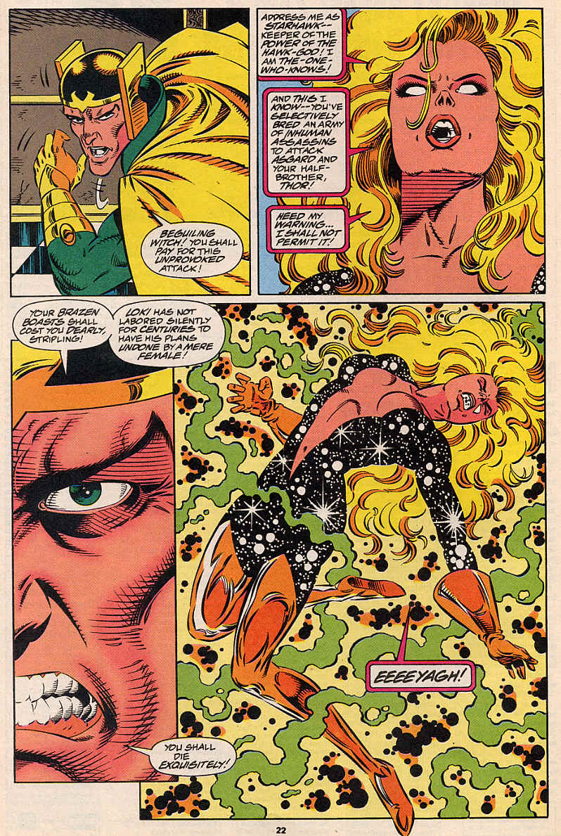 Read online Guardians of the Galaxy (1990) comic -  Issue #40 - 18