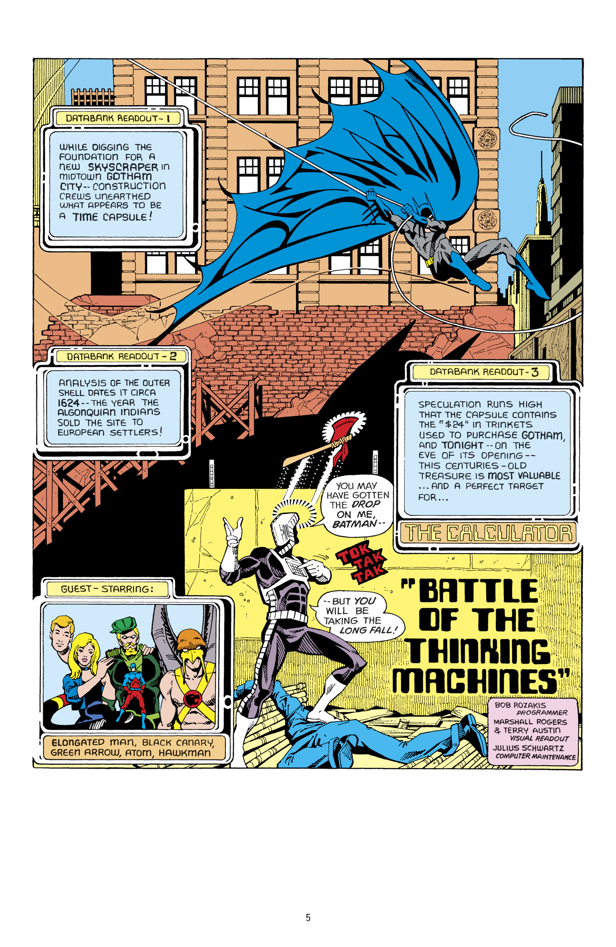 Read online Legends of the Dark Knight: Marshall Rogers comic -  Issue # TPB (Part 1) - 5