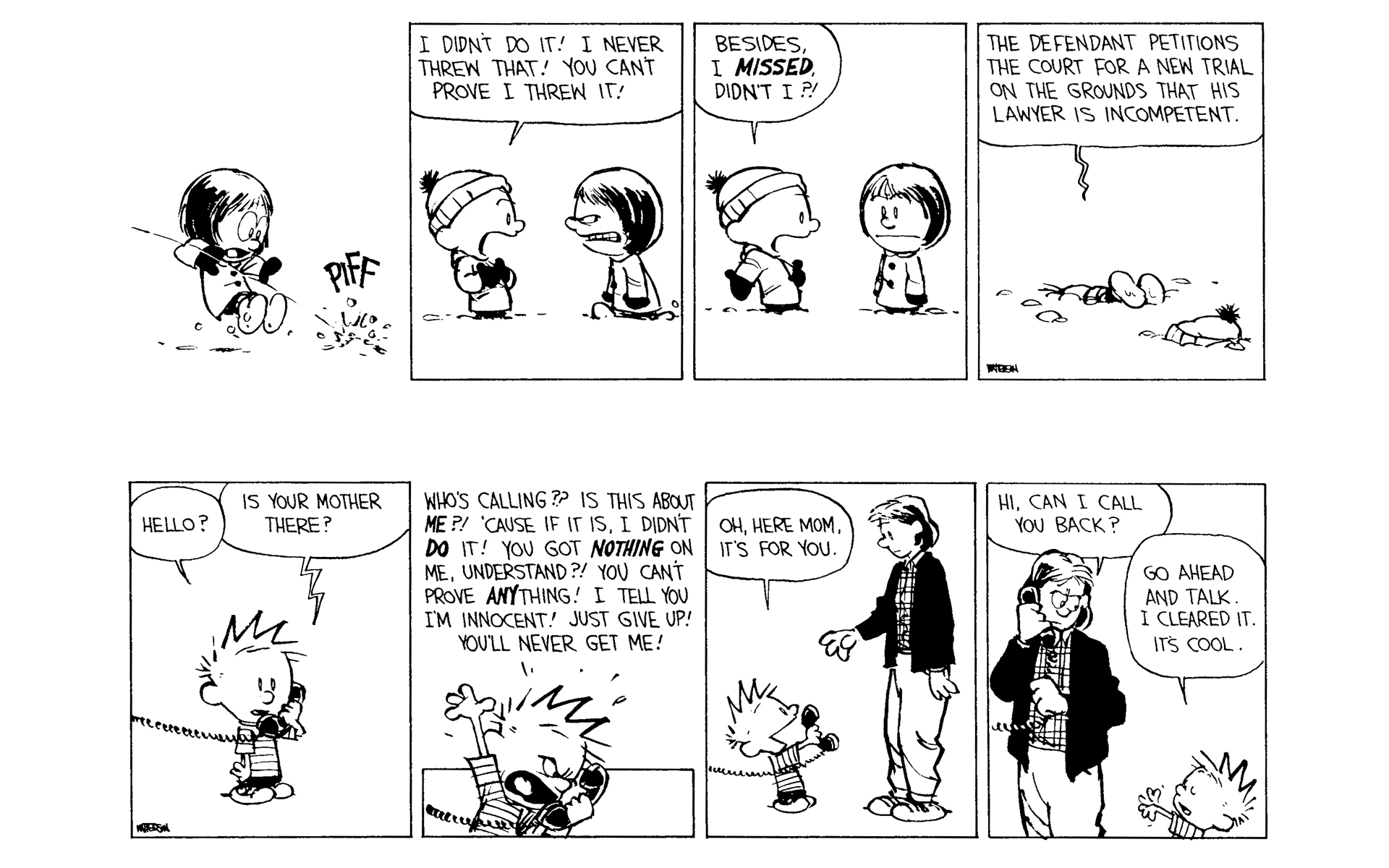 Read online Calvin and Hobbes comic -  Issue #10 - 149