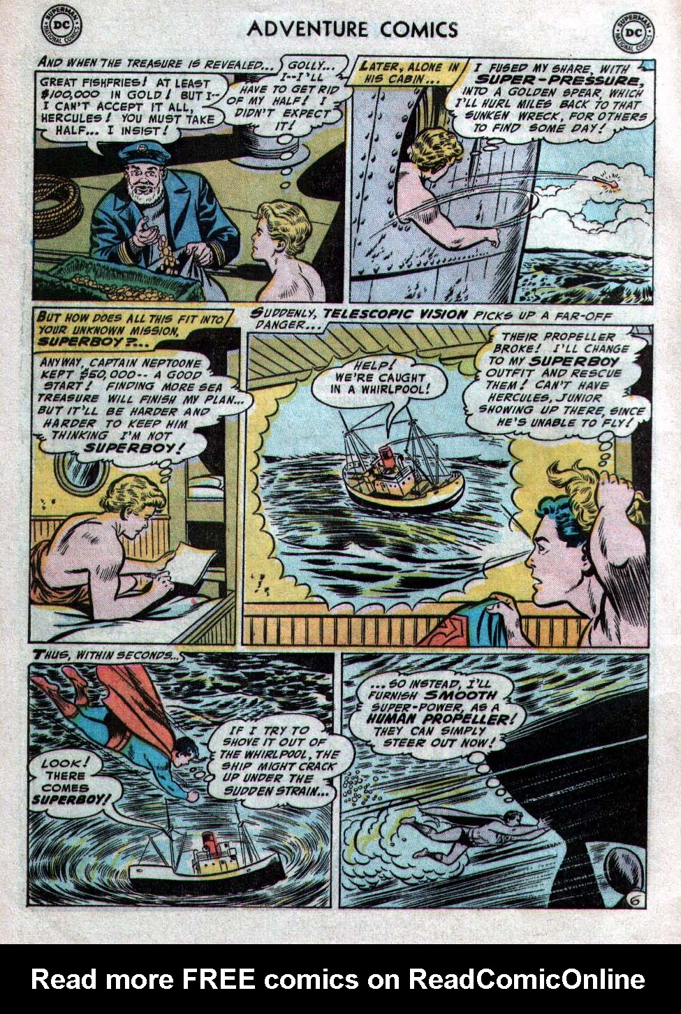 Read online Adventure Comics (1938) comic -  Issue #223 - 8