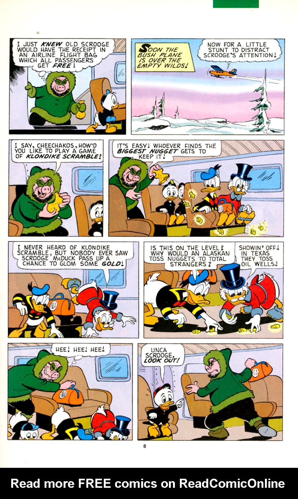 Read online Uncle Scrooge (1953) comic -  Issue #278 - 9
