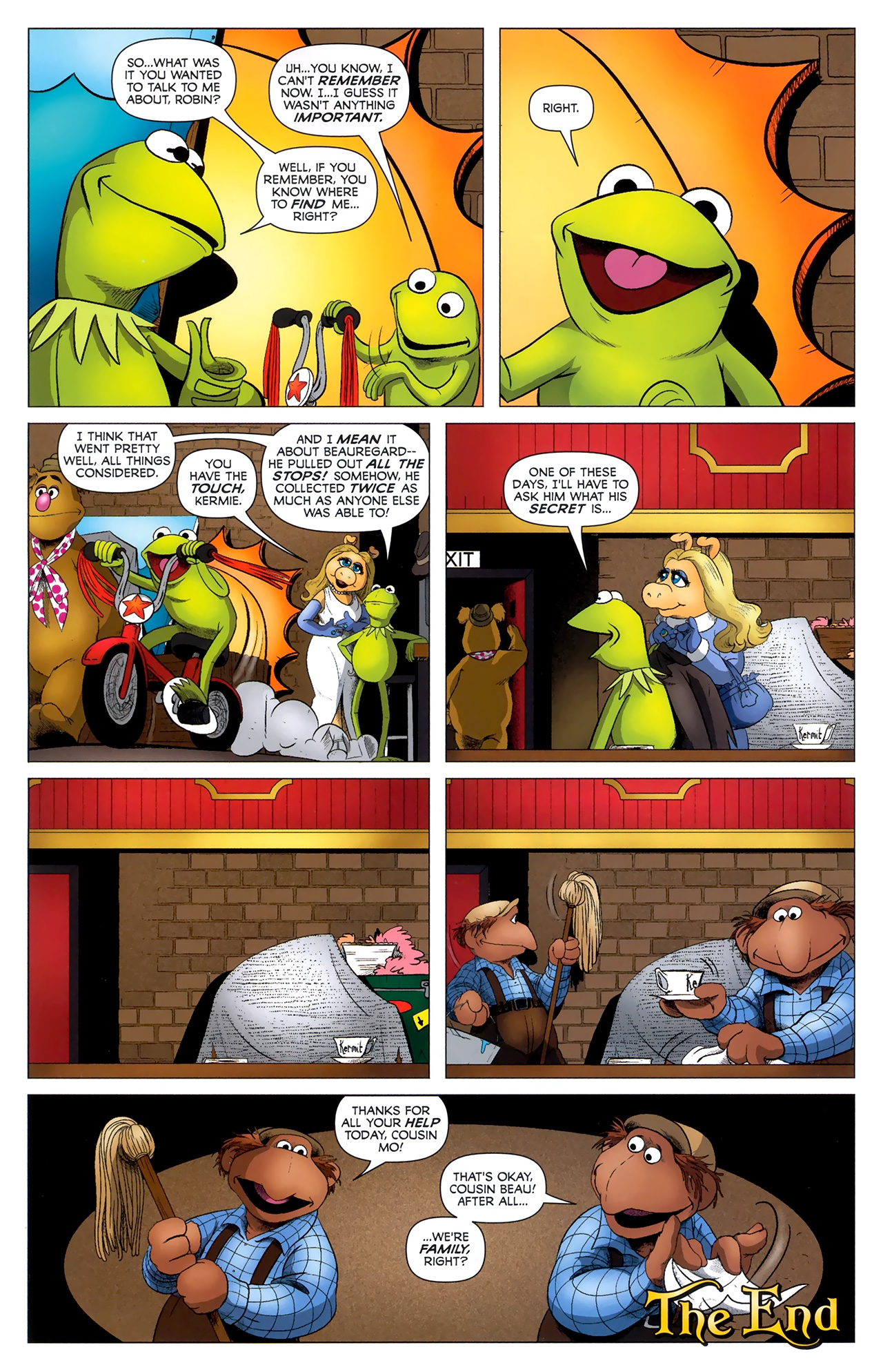 Read online The Muppet Show: The Comic Book comic -  Issue #6 - 24