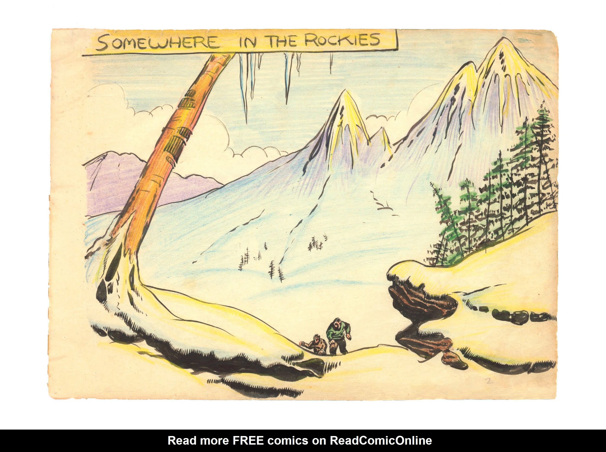 Read online Frank Frazetta's The Adventures of the Snow Man comic -  Issue # TPB - 11
